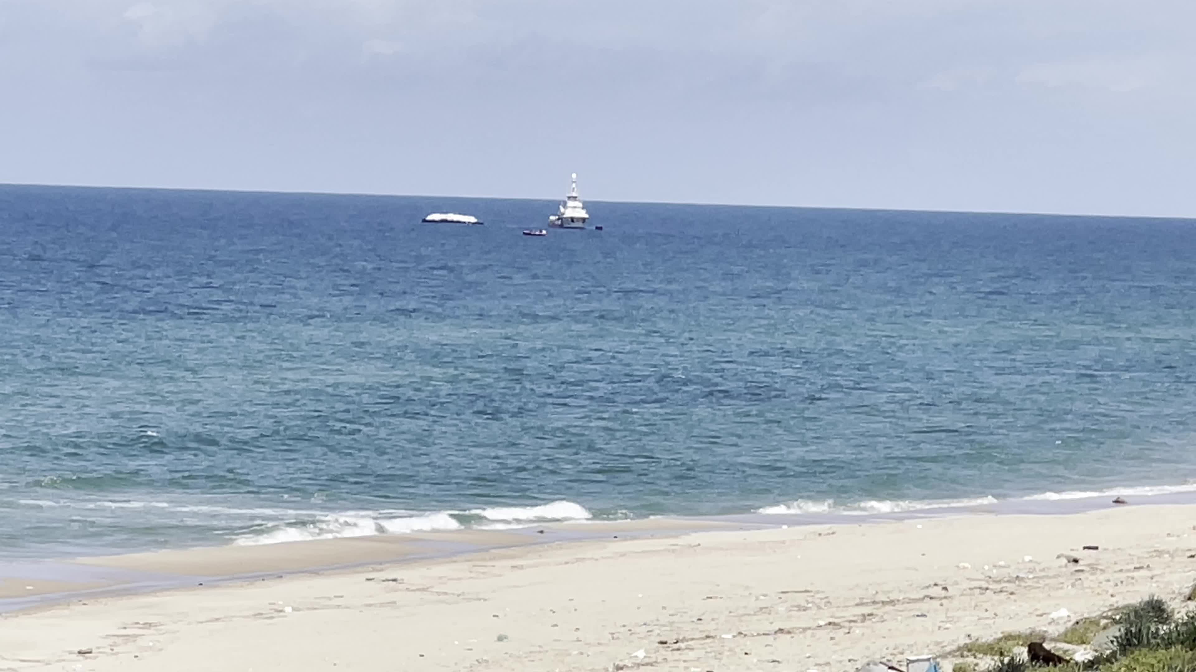 Open Arms Vessel Sails Near Gaza 