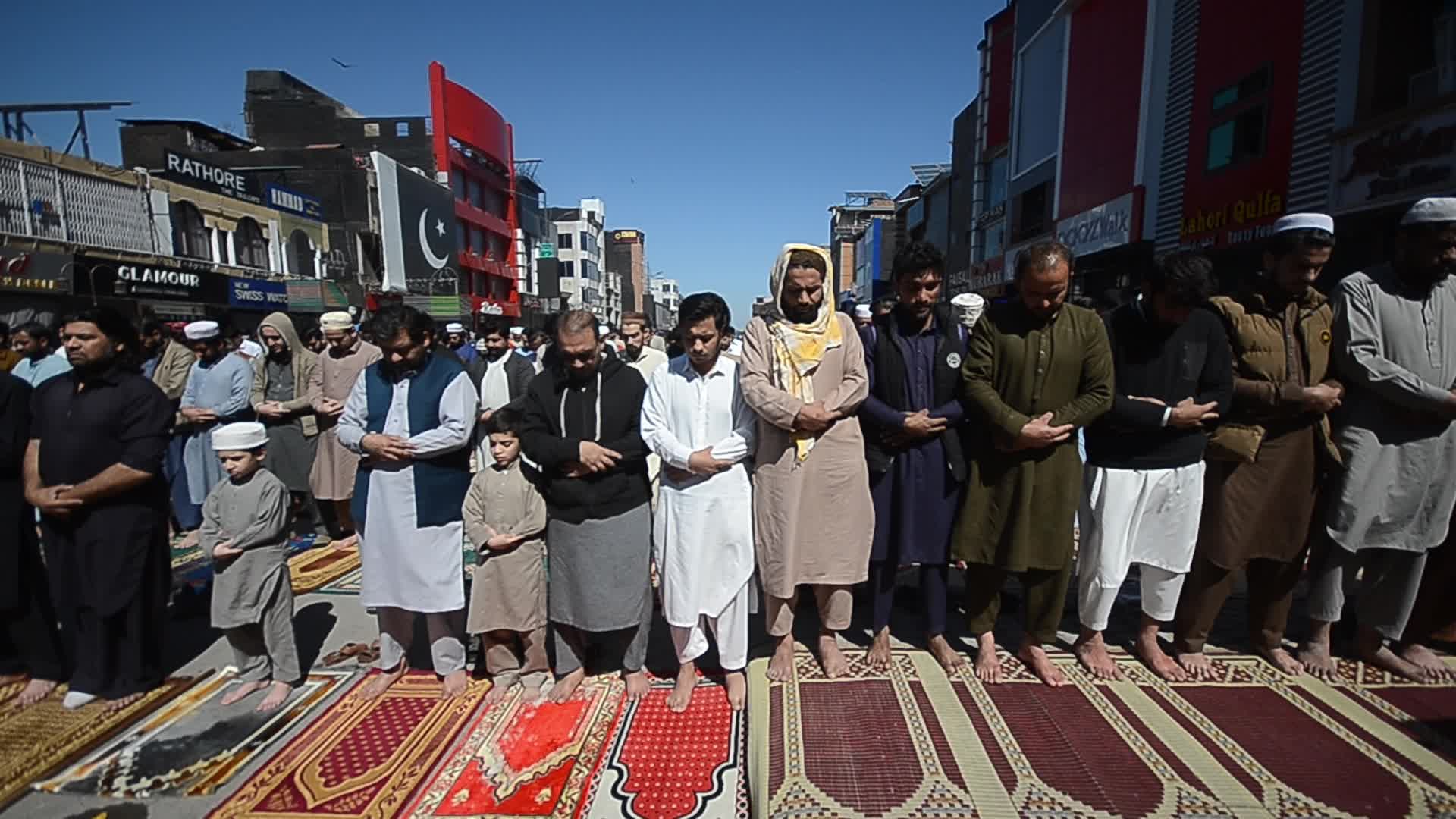 First Friday prayer of Ramadan in Pakistan