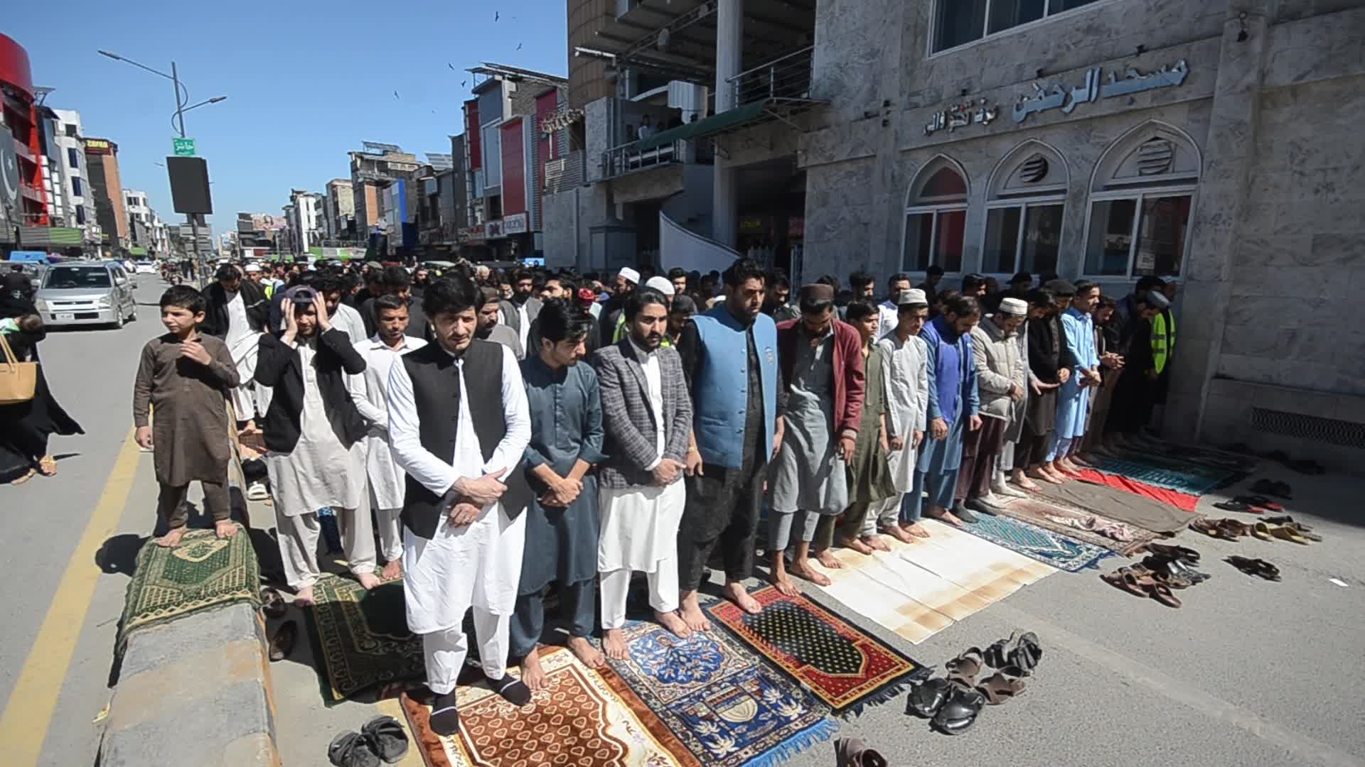 First Friday prayer of Ramadan in Pakistan