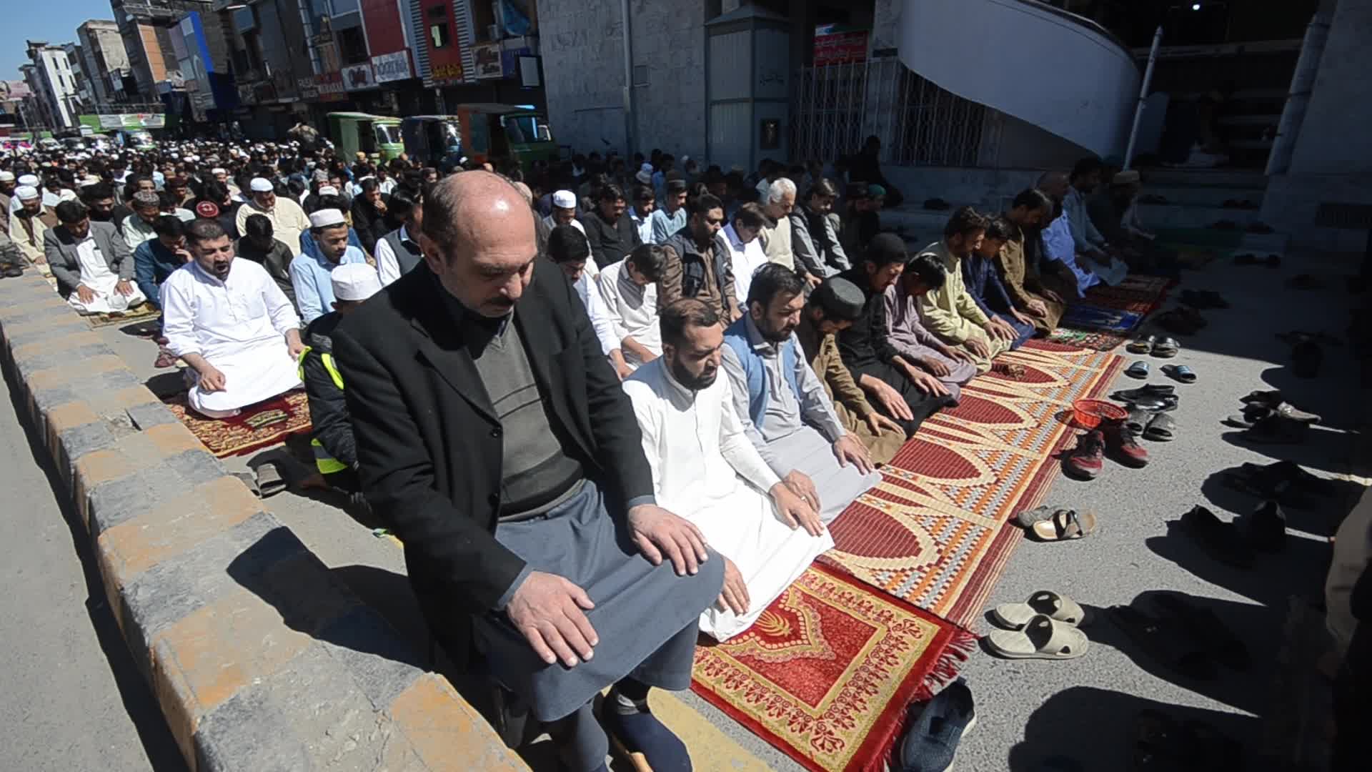 First Friday prayer of Ramadan in Pakistan