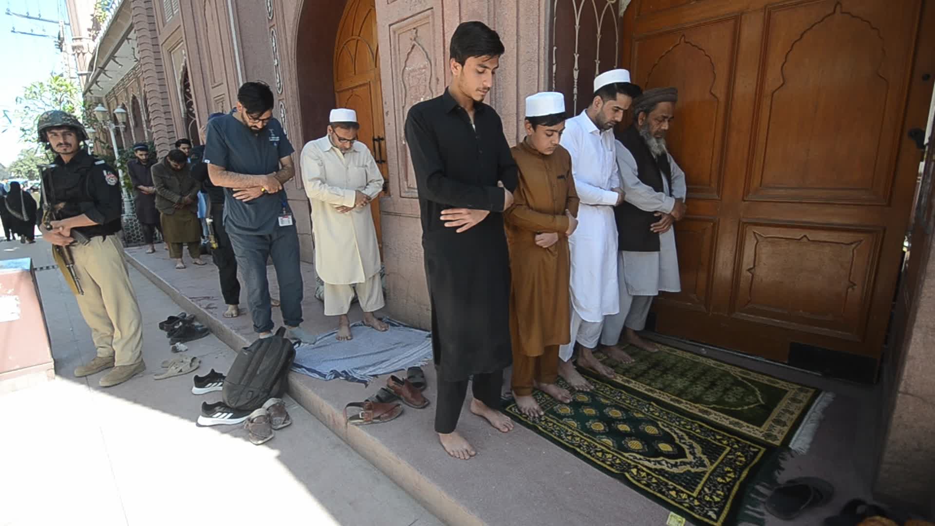 First Friday prayer of Ramadan in Pakistan