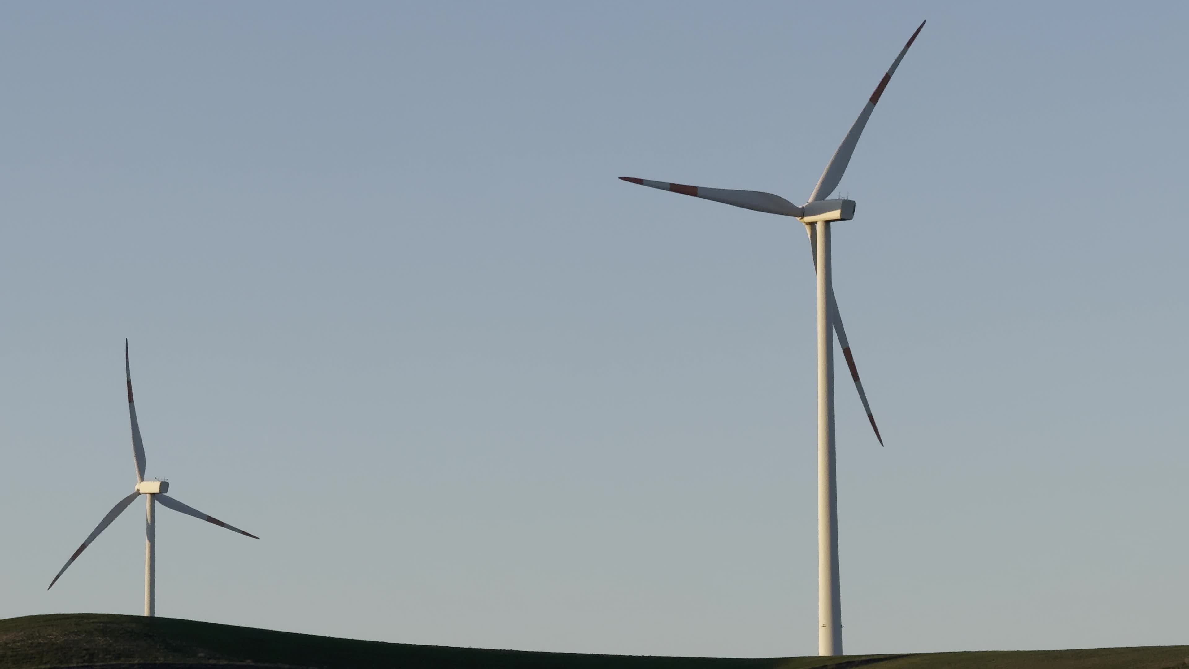 Wind Farm In Puglia