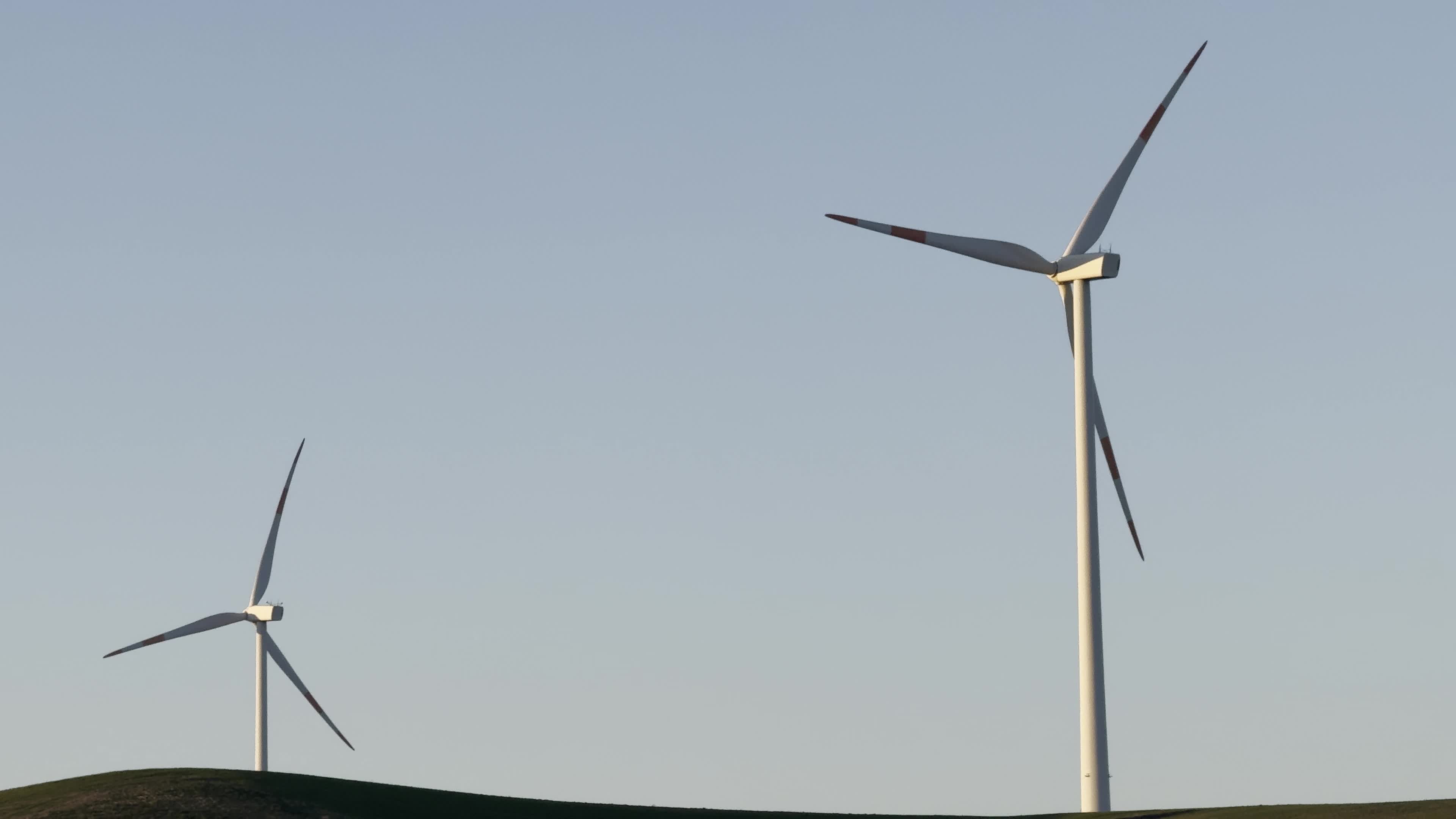 Wind Farm In Puglia