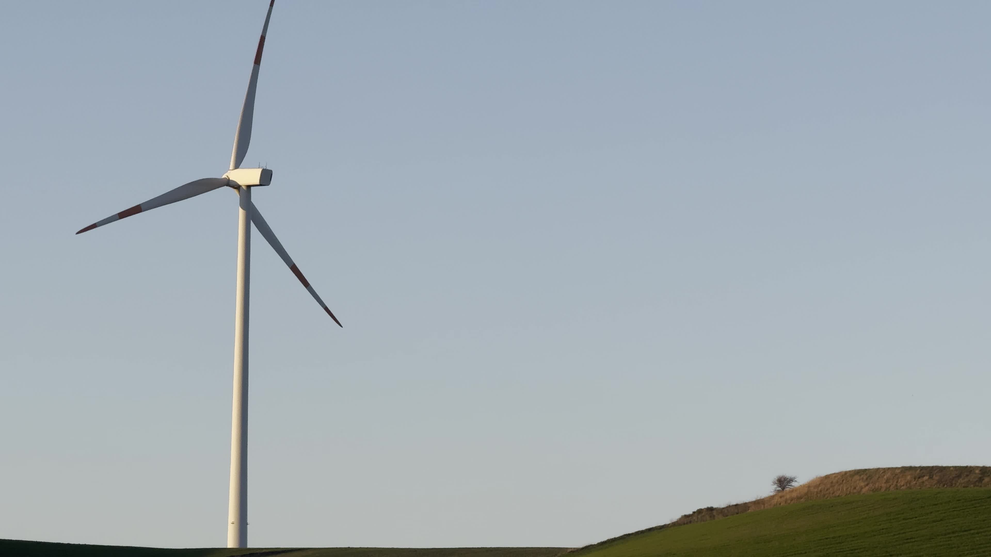 Wind Farm In Puglia