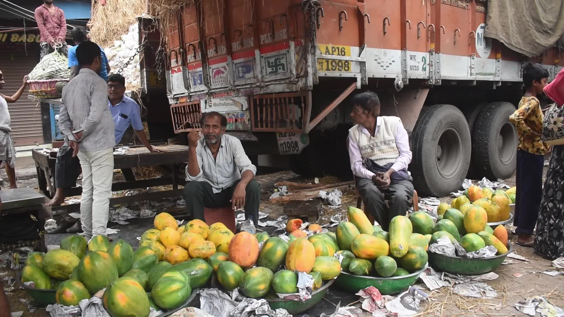 Market scenario during the holy month of Ramadan in Kolkata, India