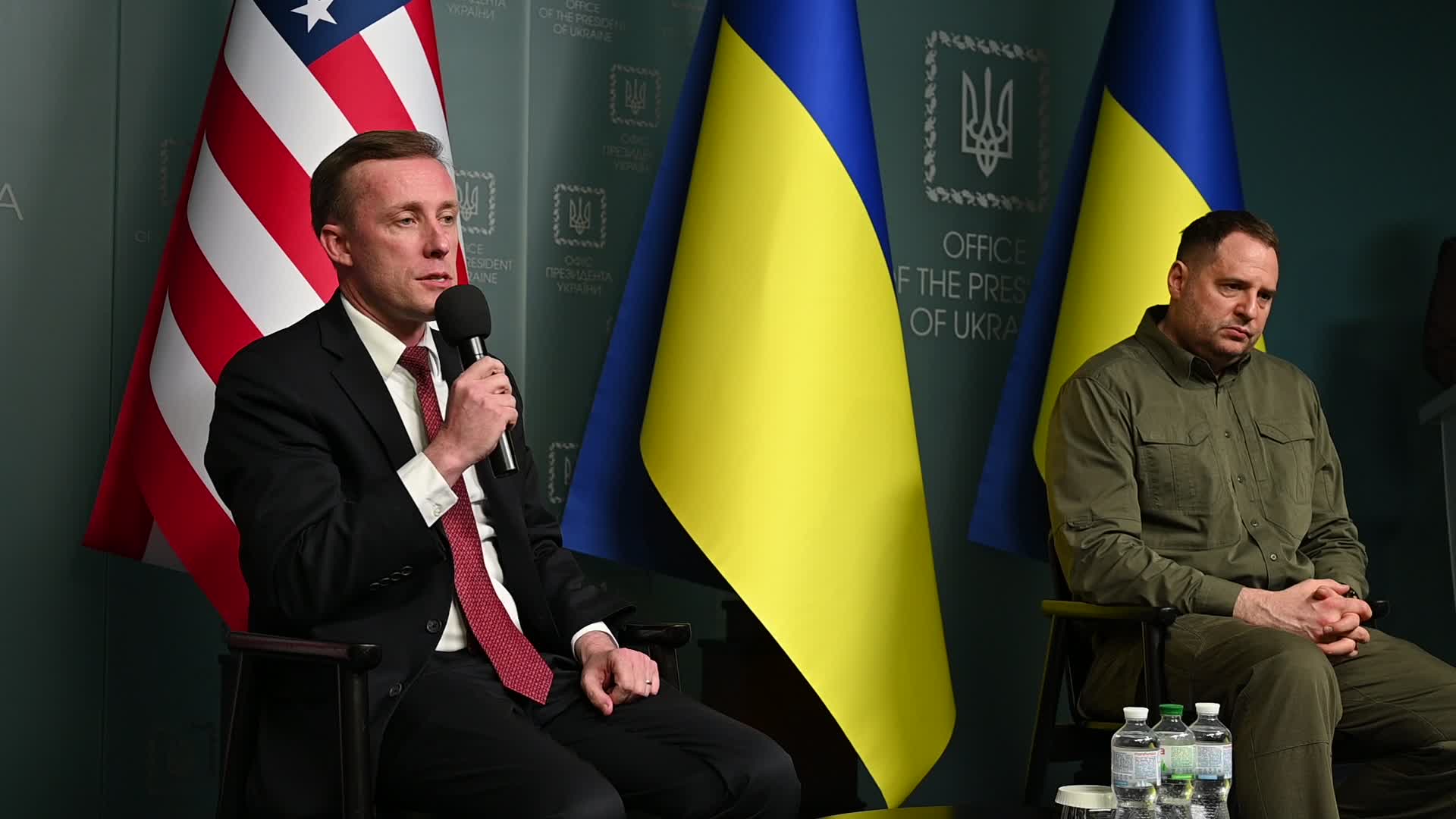 US National Security Advisor Jake Sullivan visits Kyiv, amid Russian invasion of Ukraine.