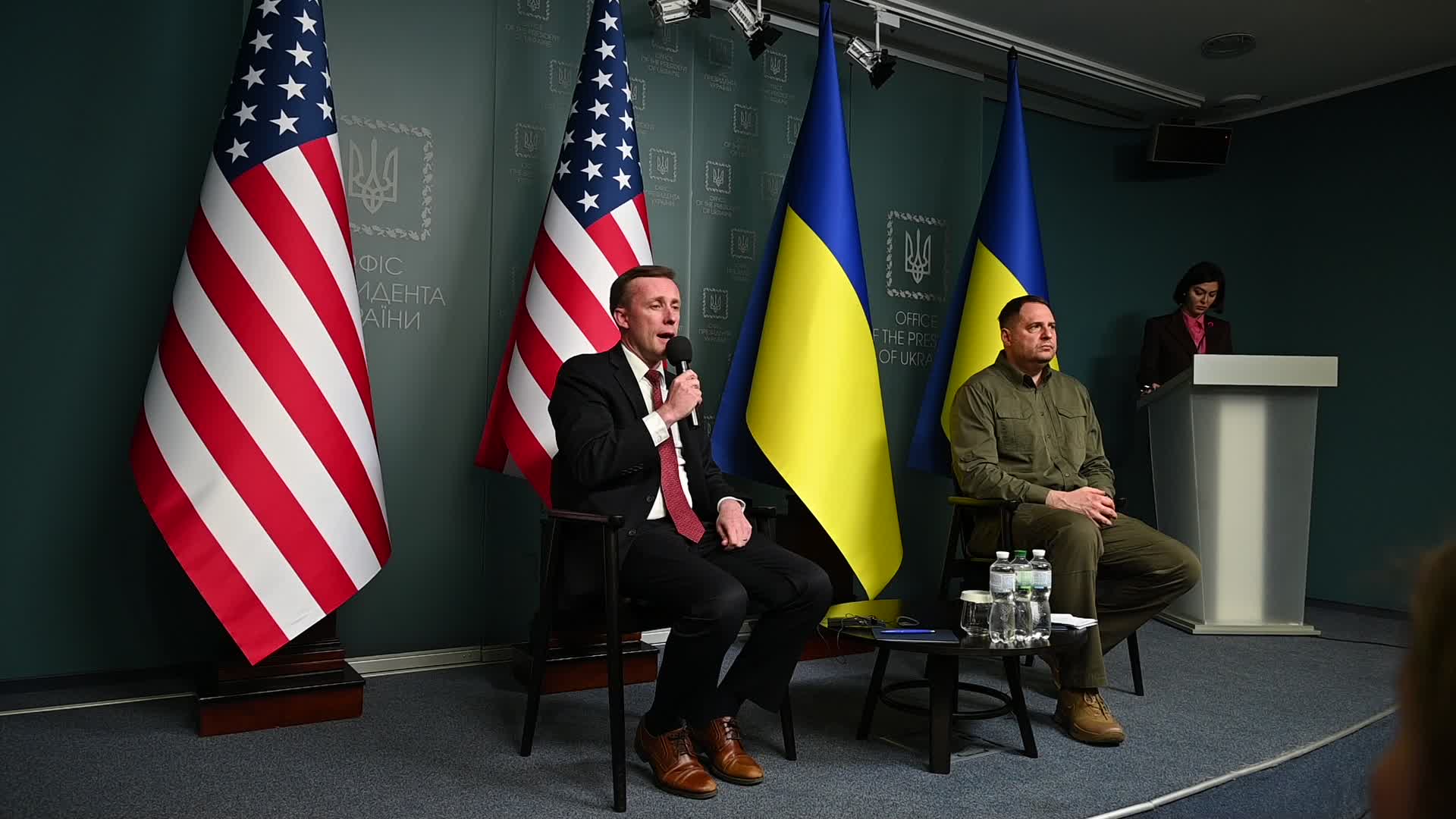 US National Security Advisor Jake Sullivan visits Kyiv, amid Russian invasion of Ukraine.
