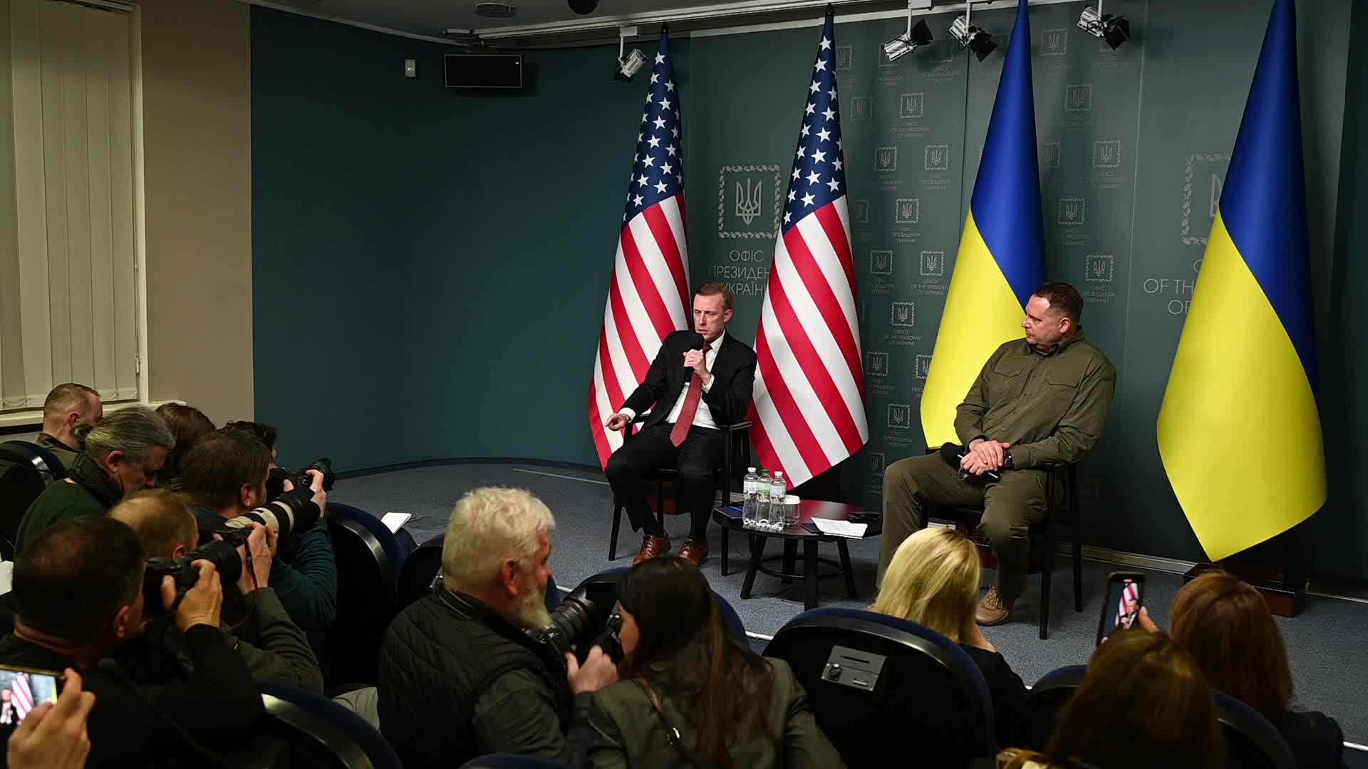 US National Security Advisor Jake Sullivan visits Kyiv, amid Russian invasion of Ukraine.