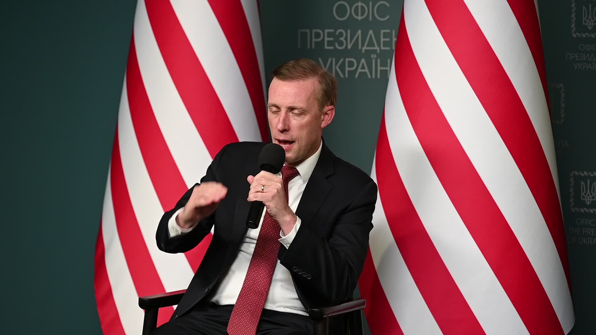 US National Security Advisor Jake Sullivan visits Kyiv, amid Russian invasion of Ukraine.