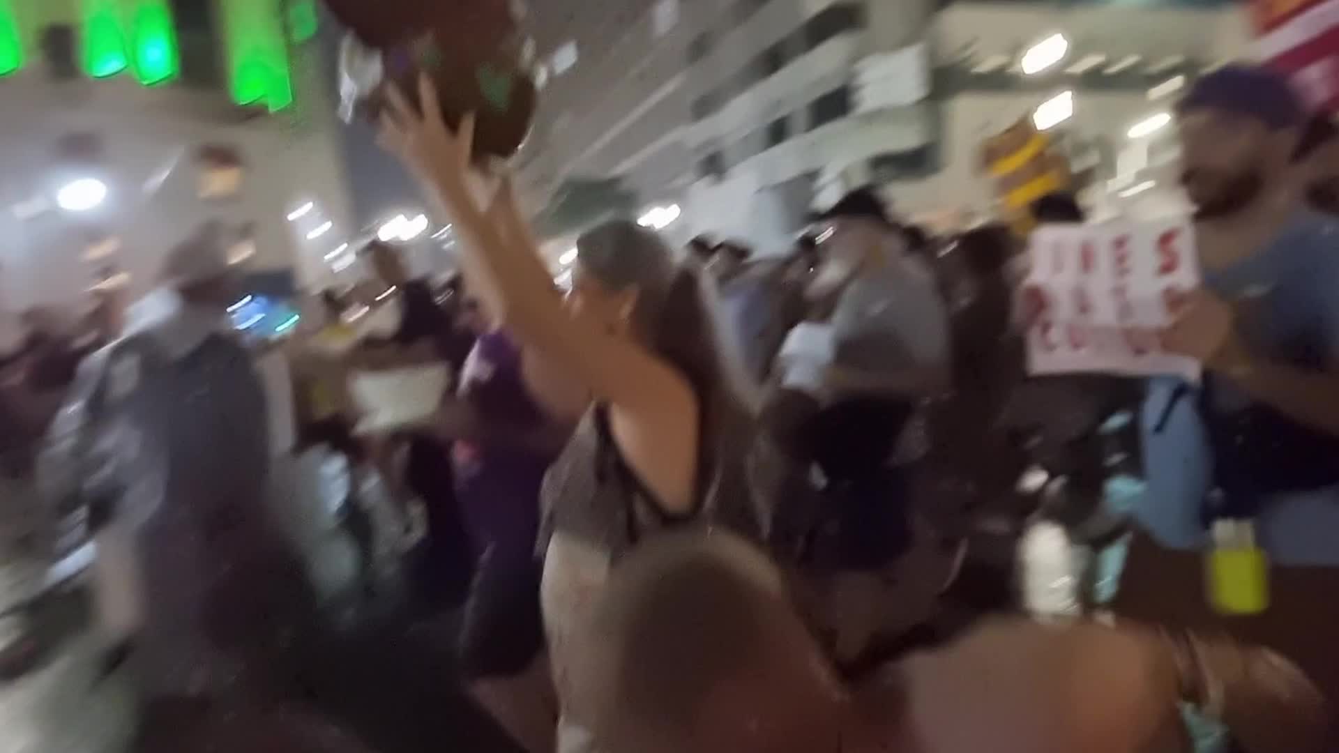 Protest In Sao Paulo, Brazil