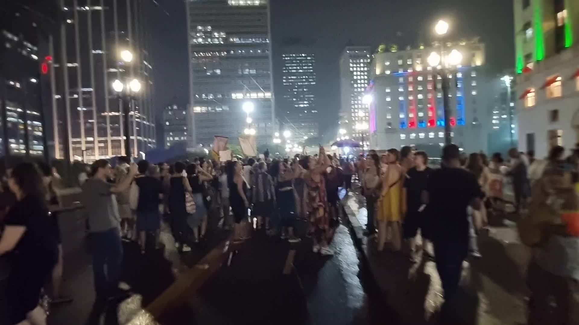 Protest In Sao Paulo, Brazil