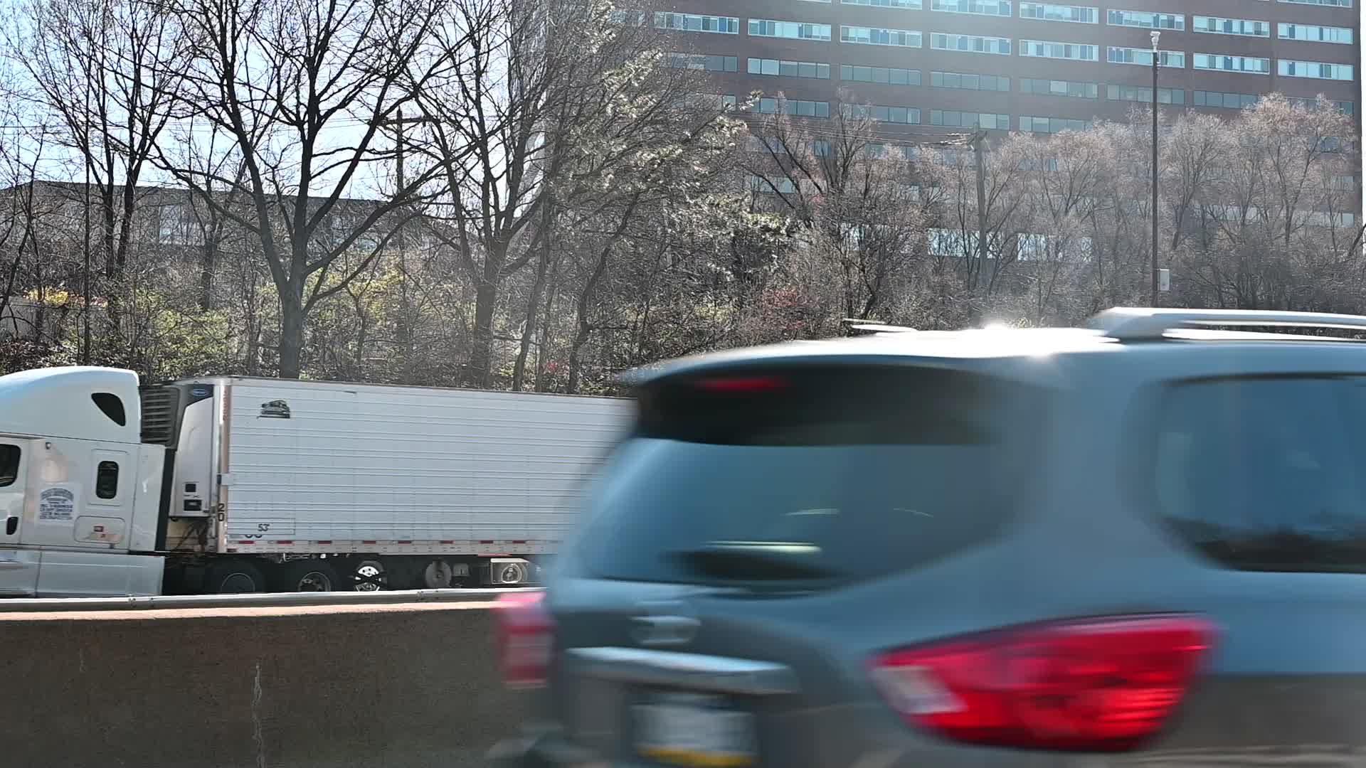 Multiple Vehicles Involved In Reported Fatal Accident Due To Black Ice In Fort Lee New Jersey