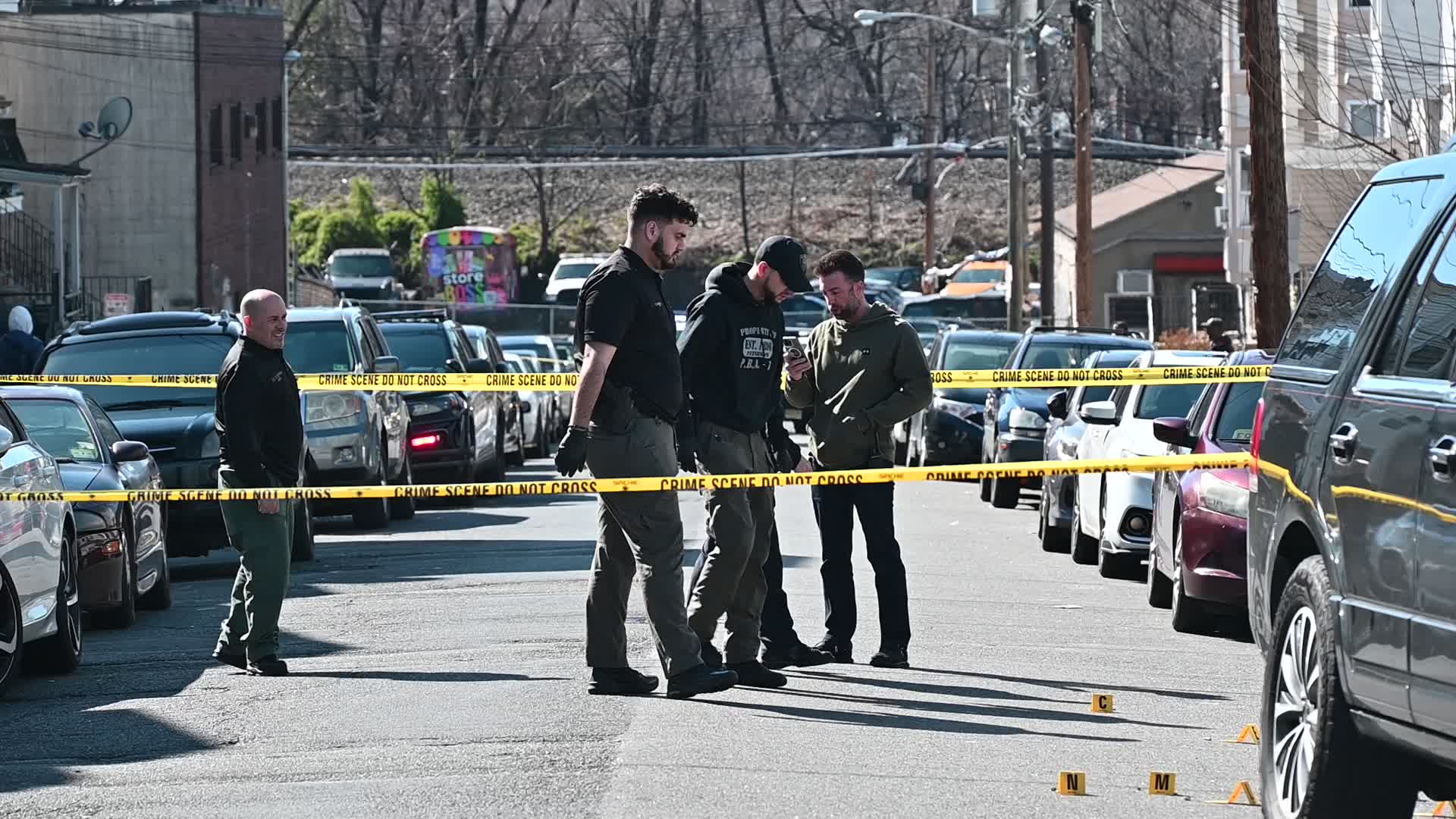 Police Investigate Shooting Where One Person Was Injured On 12th Avenue In Paterson New Jersey