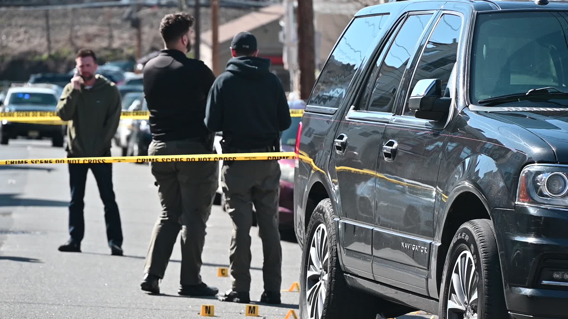Police Investigate Shooting Where One Person Was Injured On 12th Avenue In Paterson New Jersey