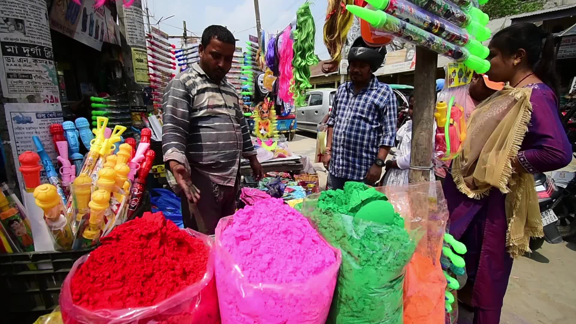 Holi festival in India