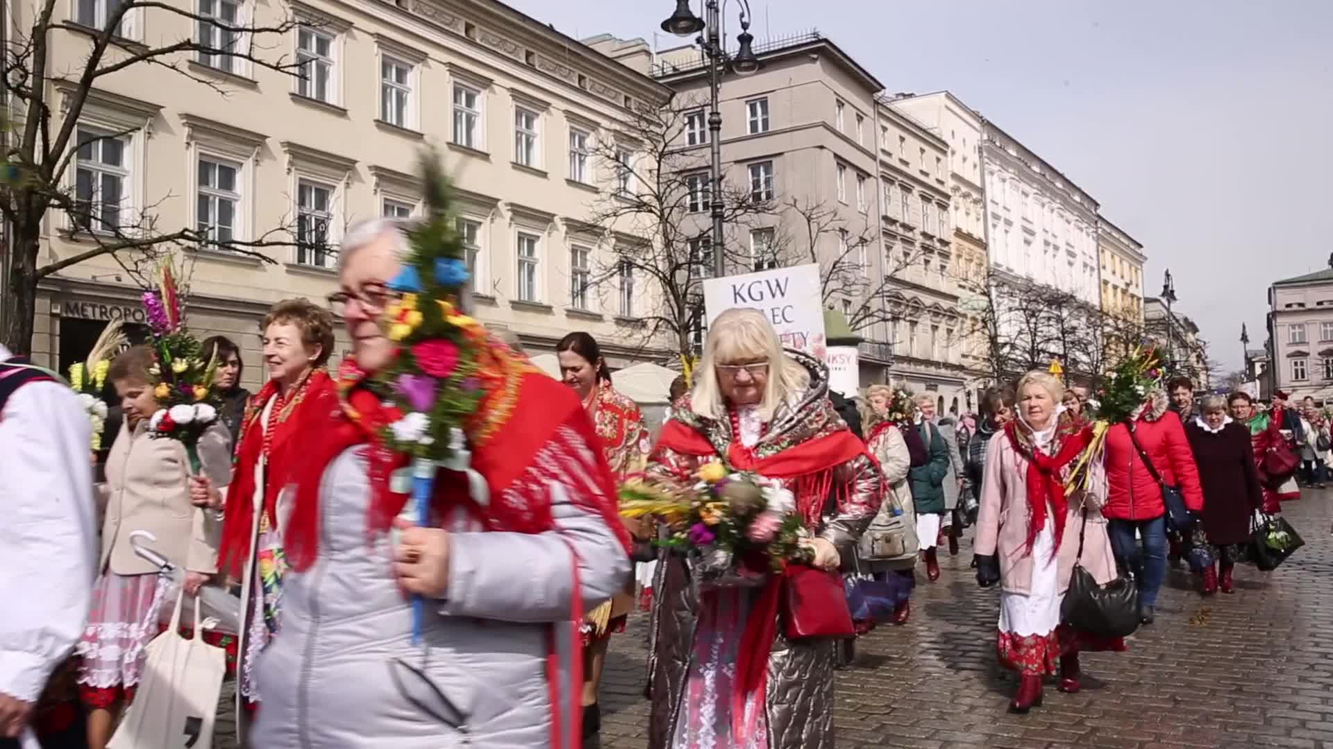 Palm Sunday in Krakow
