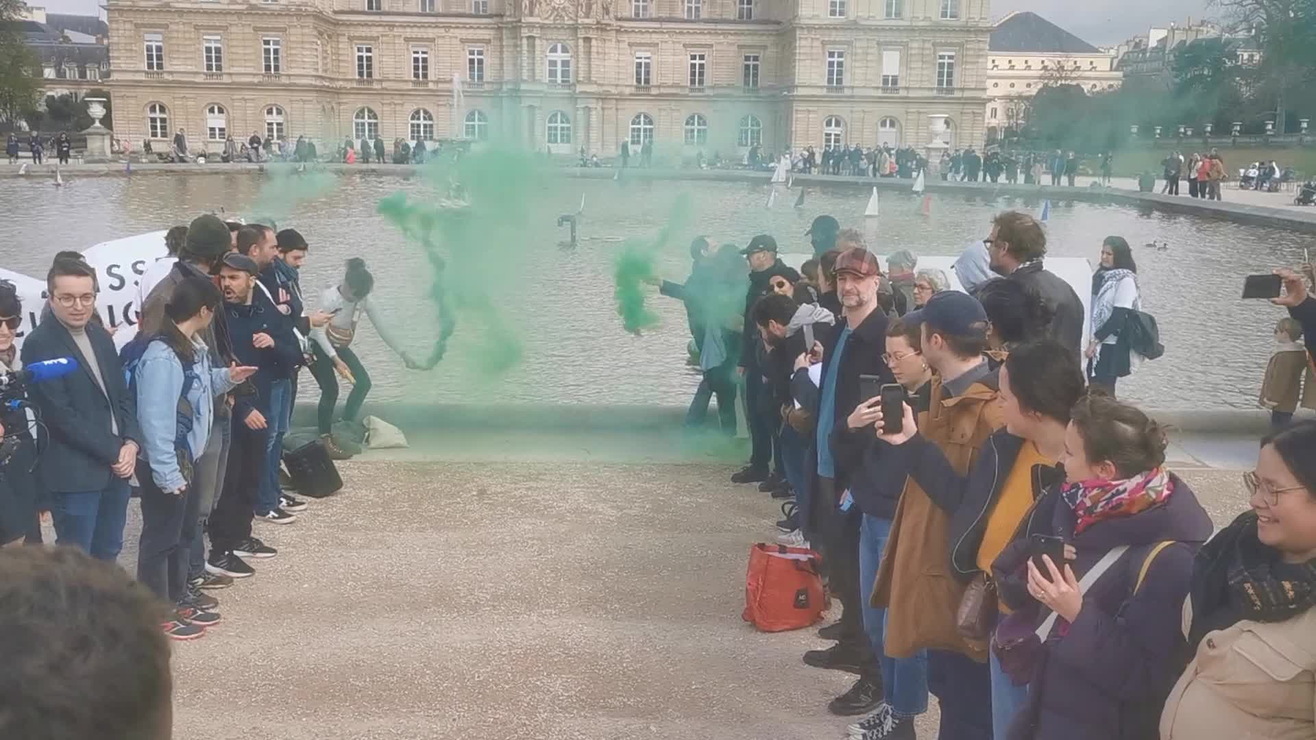 Activists Protest Social Inequality Ahead of Paris 2024 Olympics