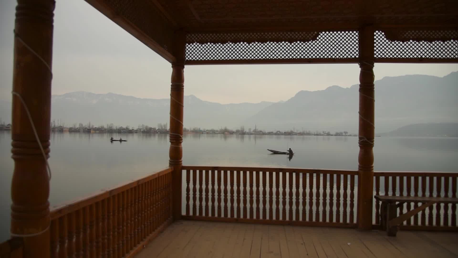 Cloudy morning in Kashmir