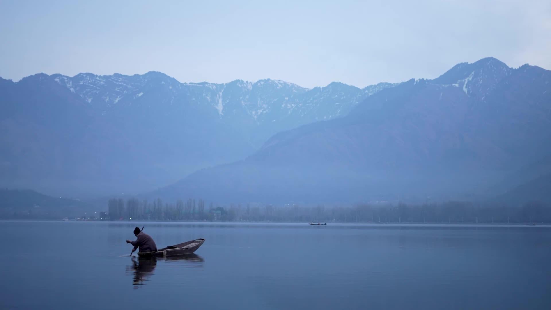 Cloudy morning in Kashmir