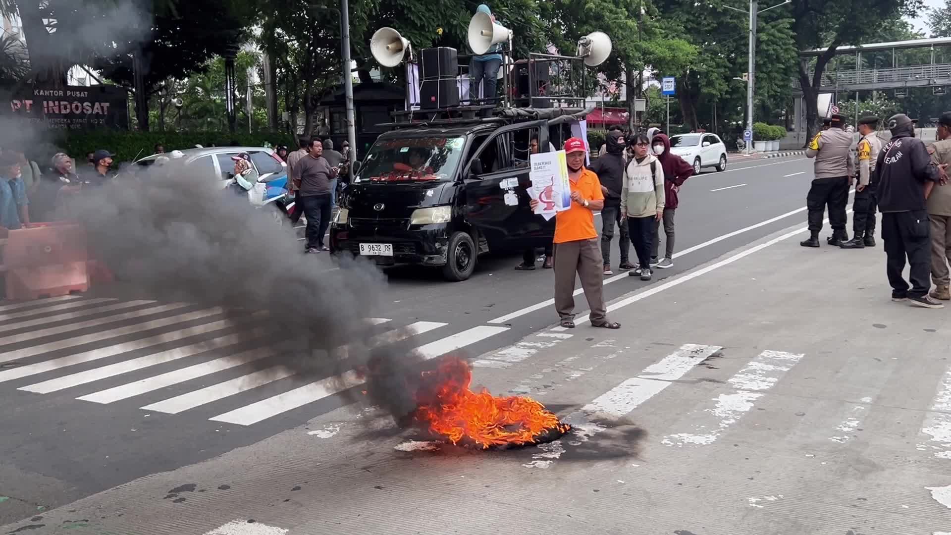 Protest Rejecting The Election Results Continue In Jakarta