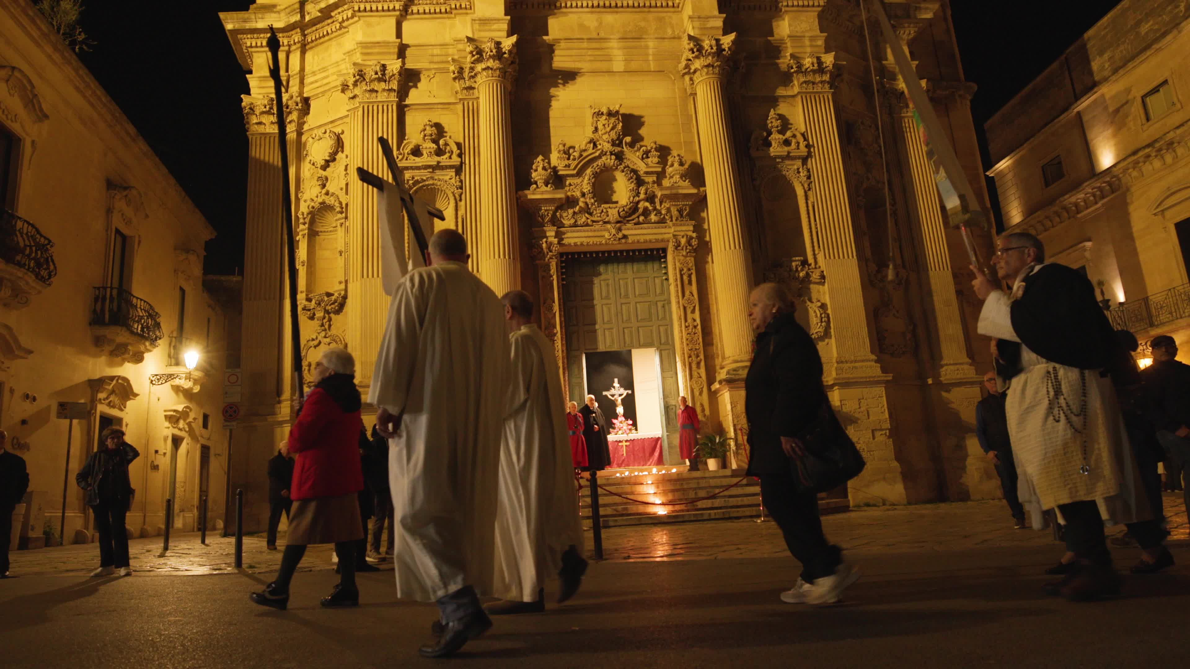 Good Friday Observances In Lecce, Italy