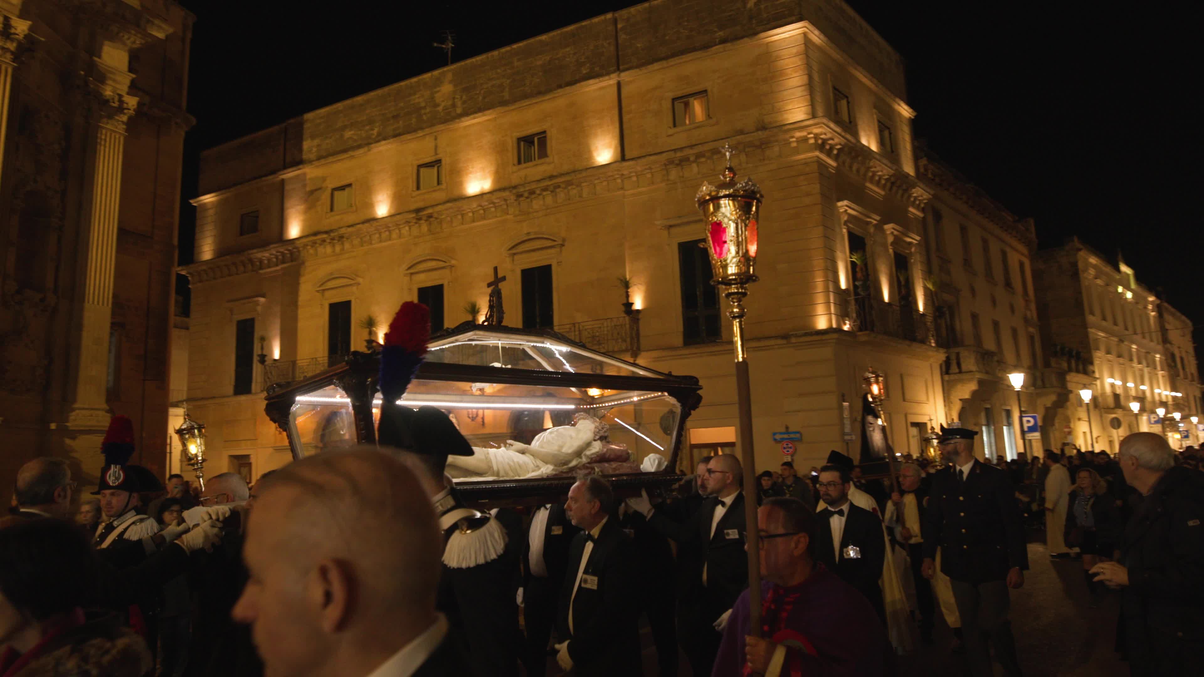 Good Friday Observances In Lecce, Italy