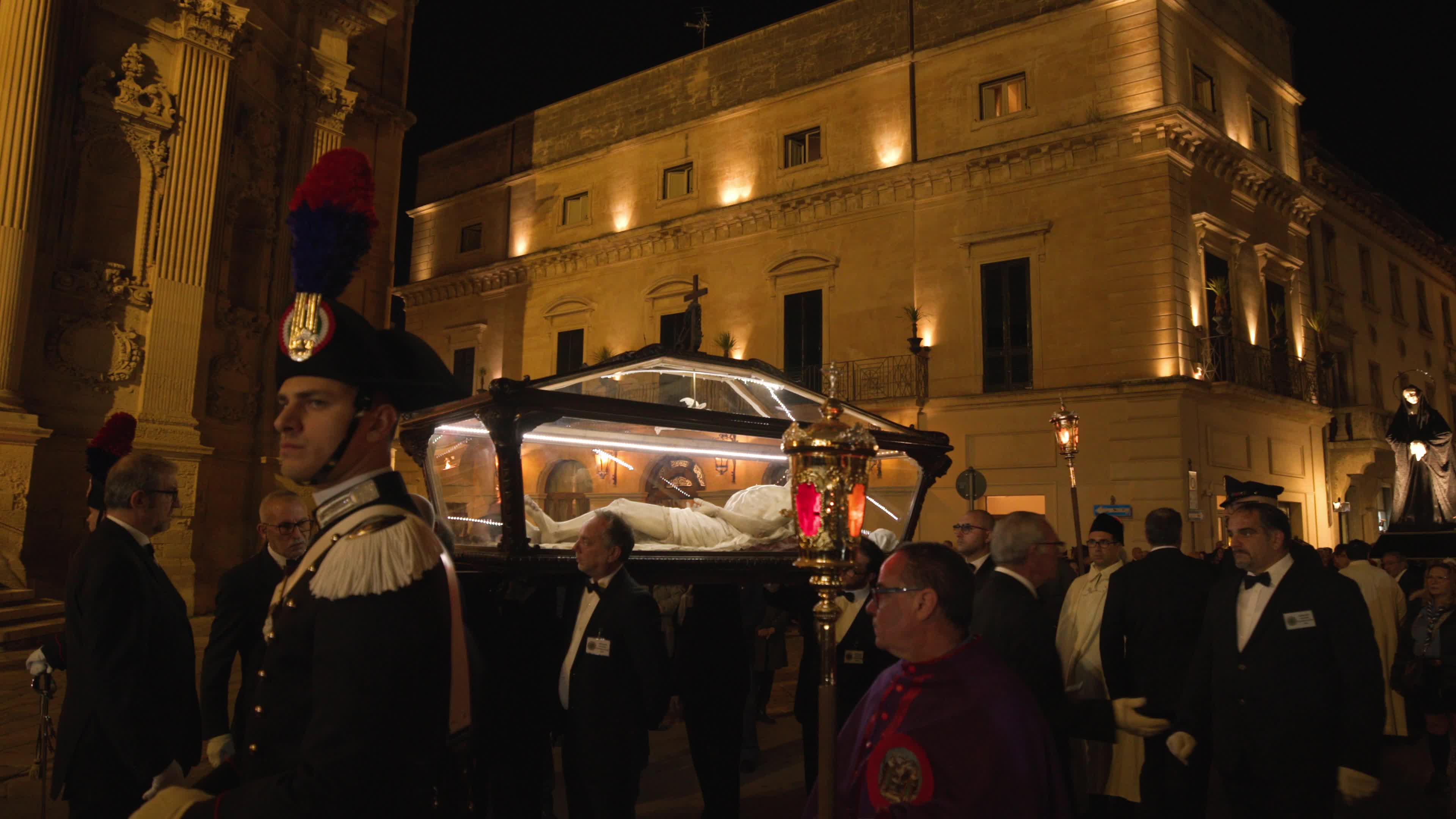 Good Friday Observances In Lecce, Italy