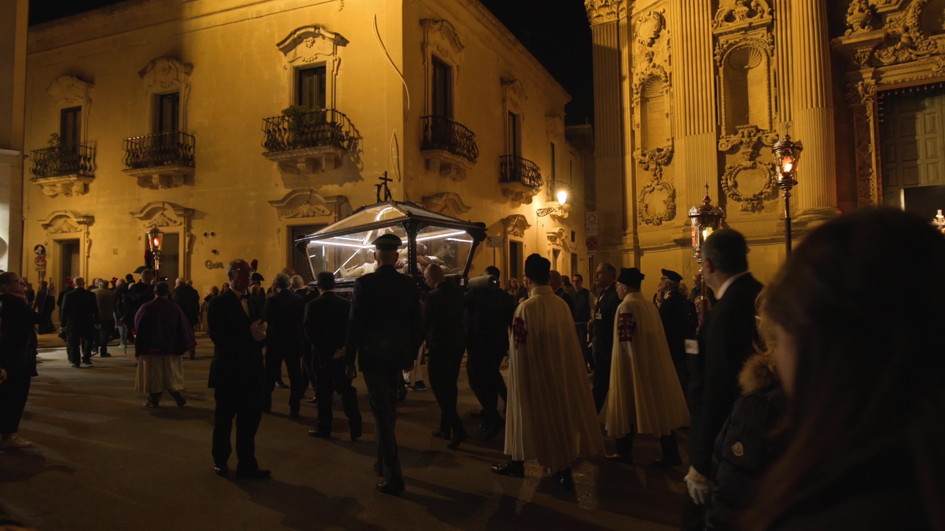 Good Friday Observances In Lecce, Italy