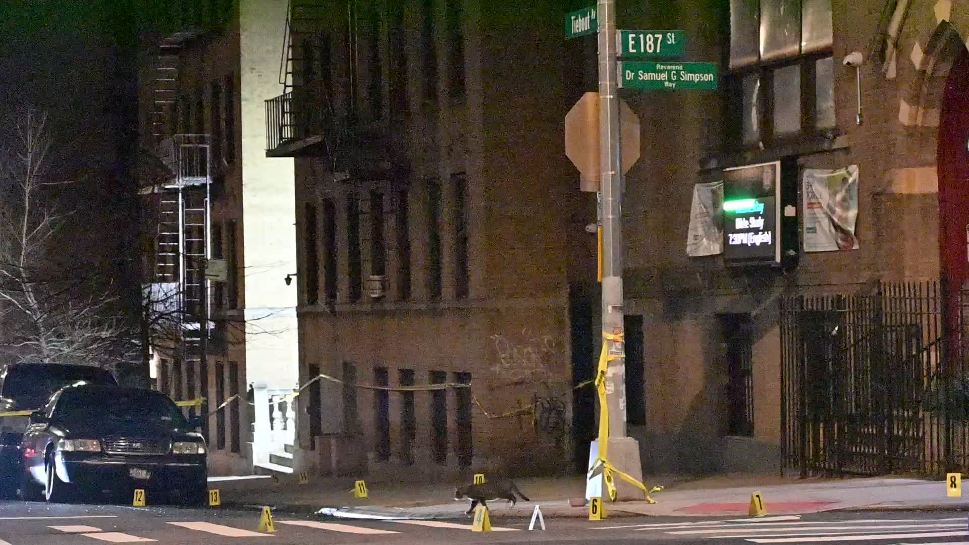 One Dead, One Injured In Shooting In Bronx New York On East 187 Street And Tiebout Avenue