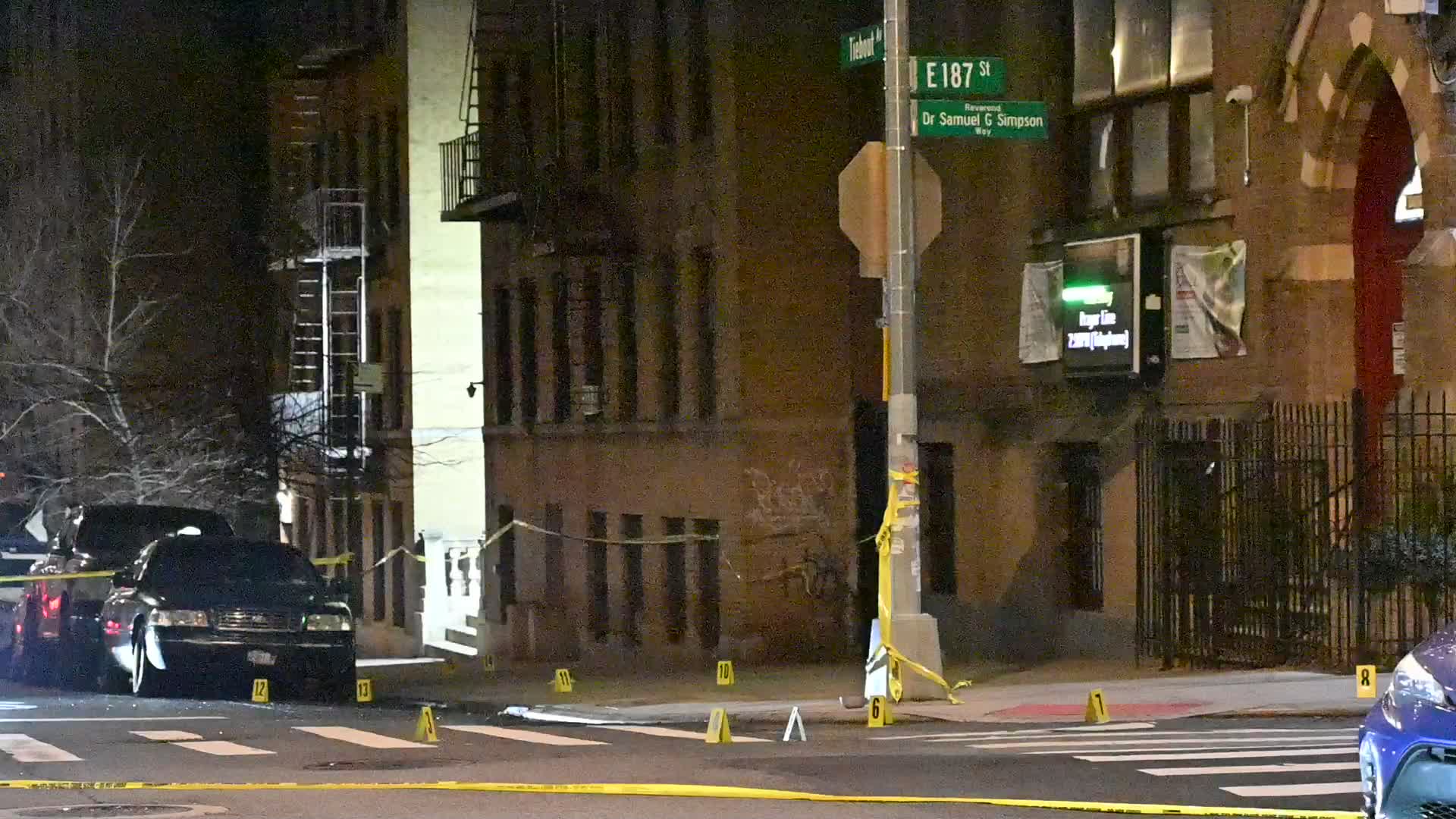One Dead, One Injured In Shooting In Bronx New York On East 187 Street And Tiebout Avenue