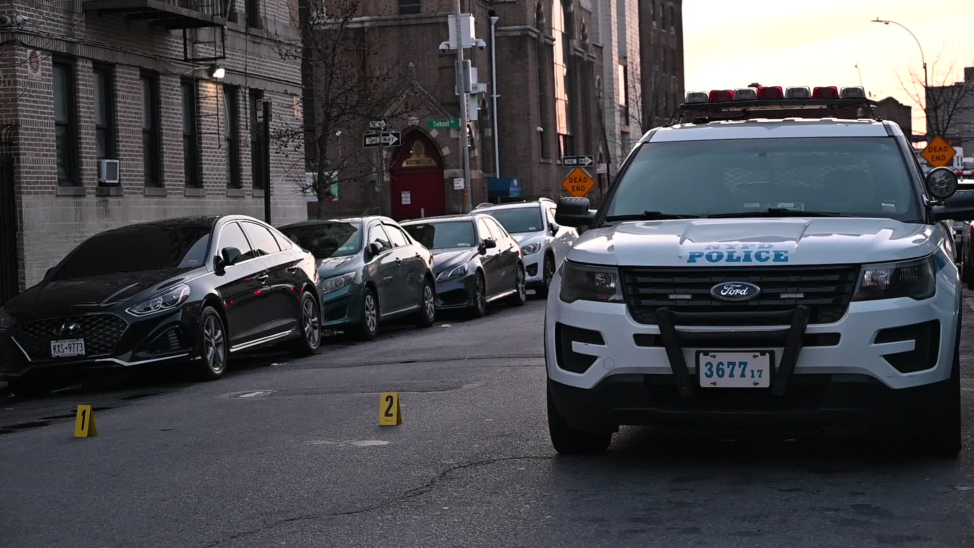 One Dead, One Injured In Shooting In Bronx New York On East 187 Street And Tiebout Avenue