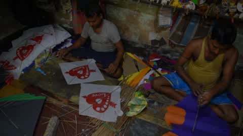Preparation Of Vishwakarma Puja In Kolkata