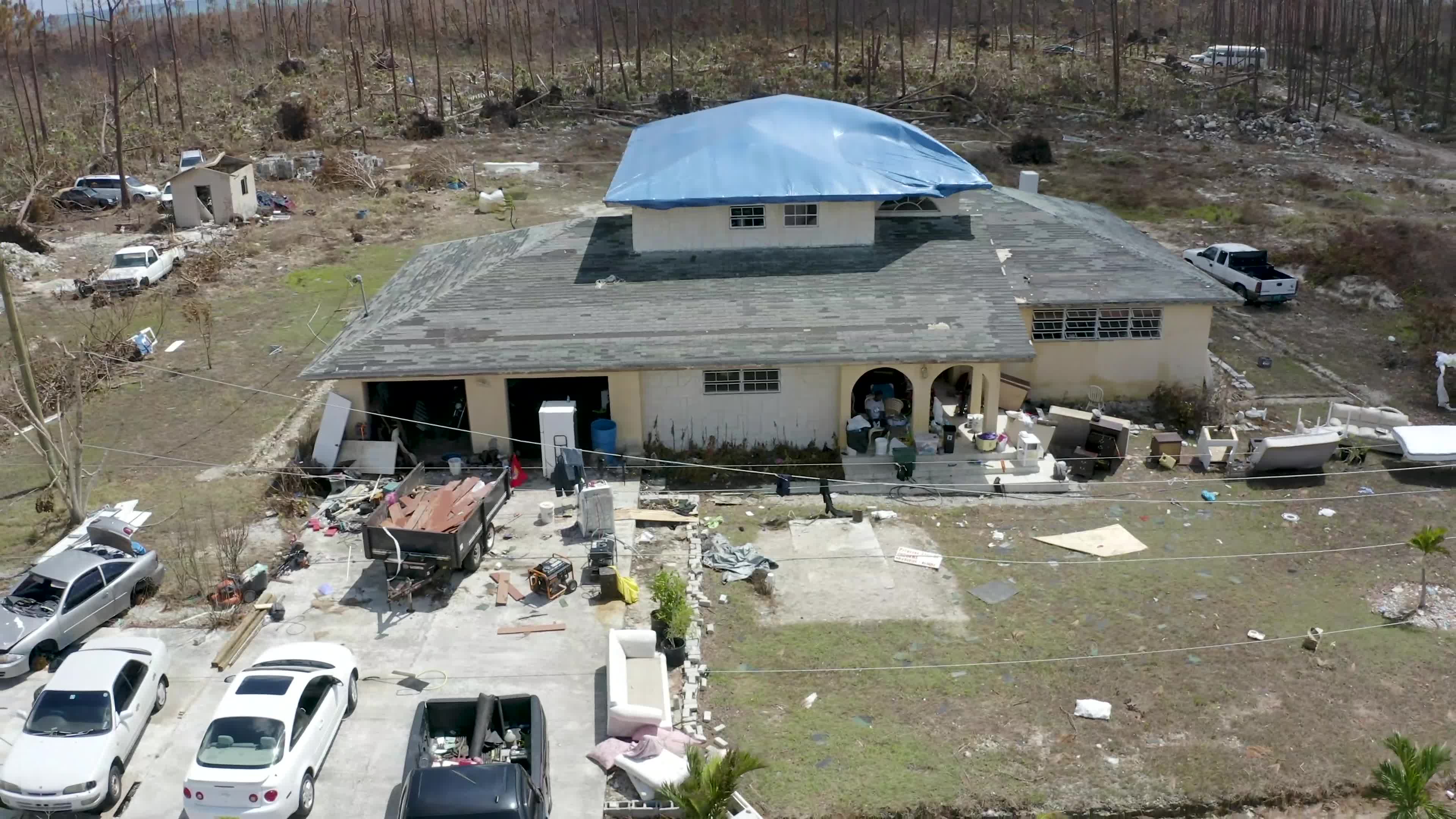Hurricane Dorian Hits Bahamas