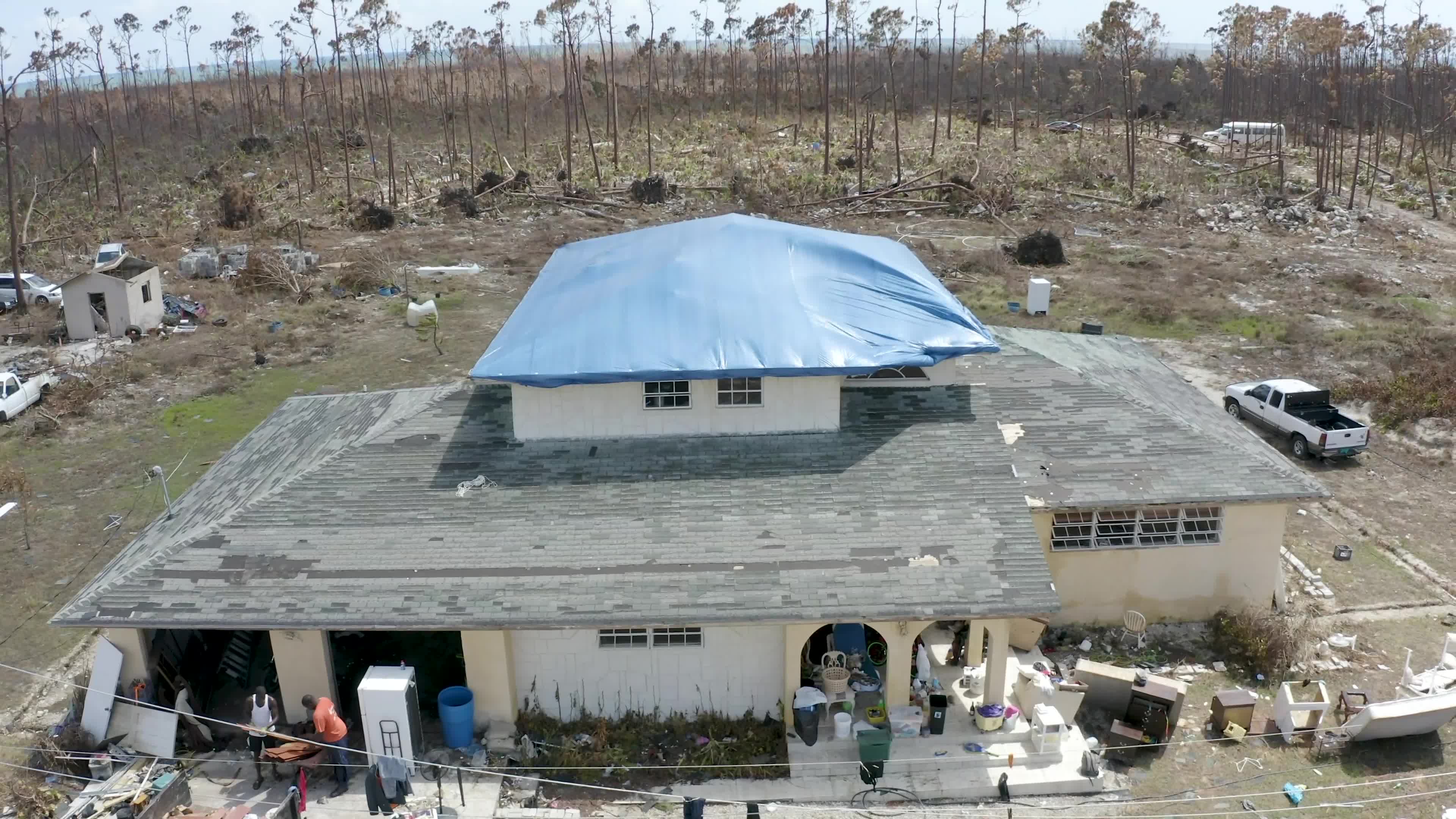 Hurricane Dorian Hits Bahamas