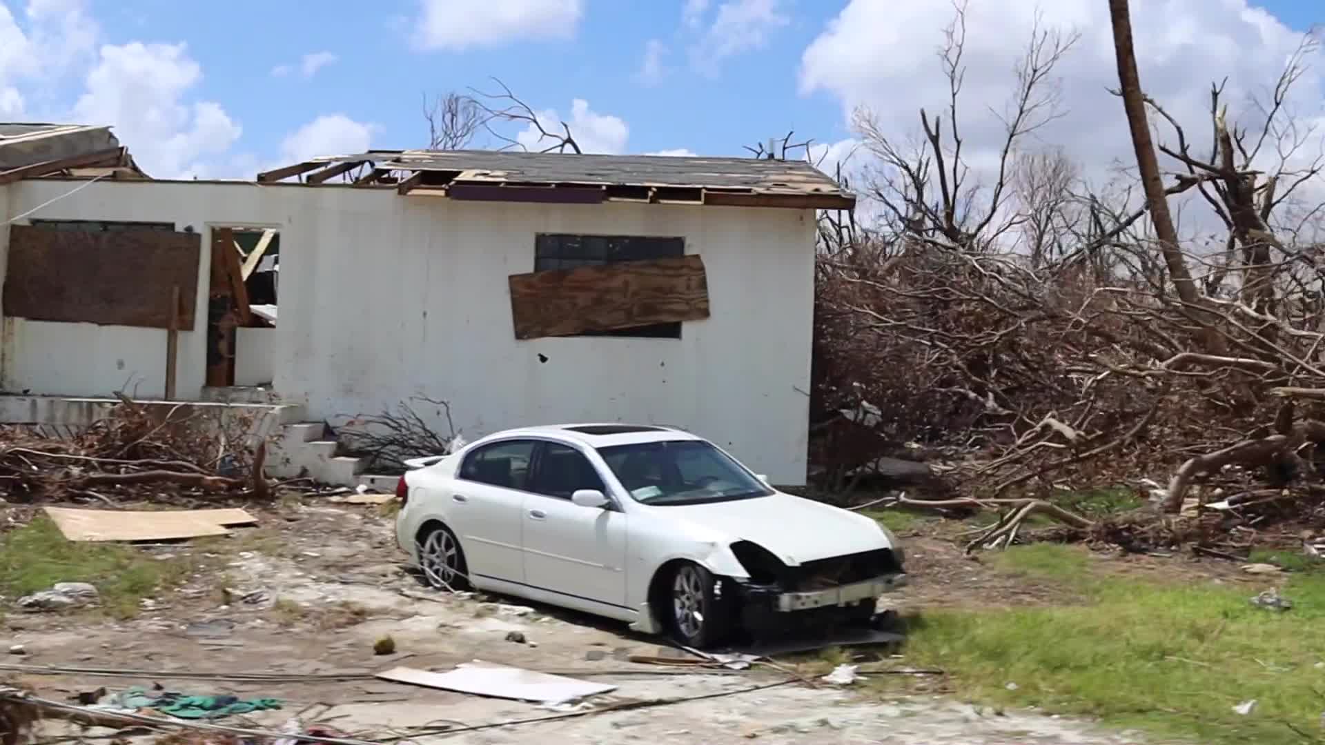 Hurricane Dorian Hits Bahamas