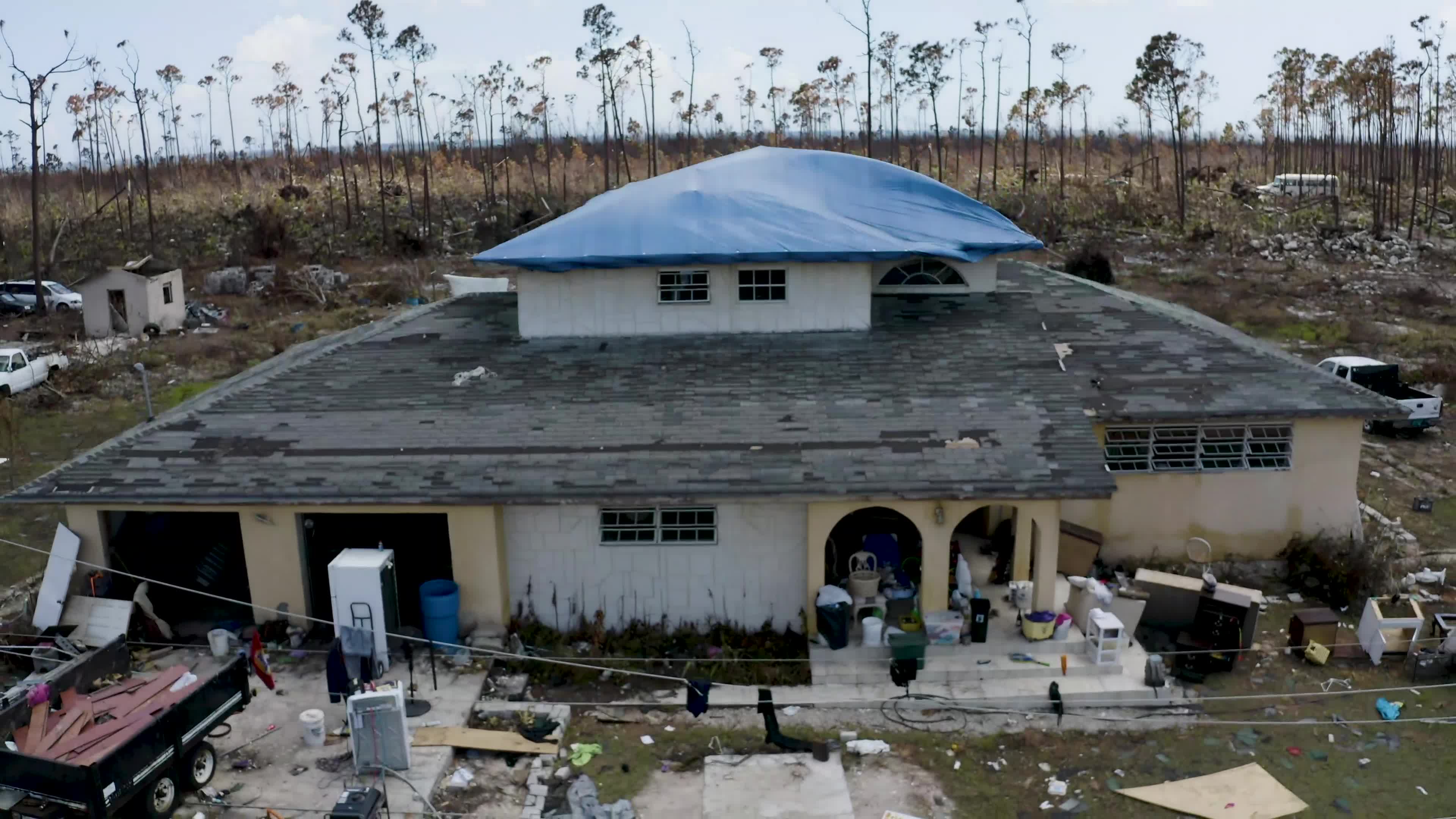 Hurricane Dorian Hits Bahamas