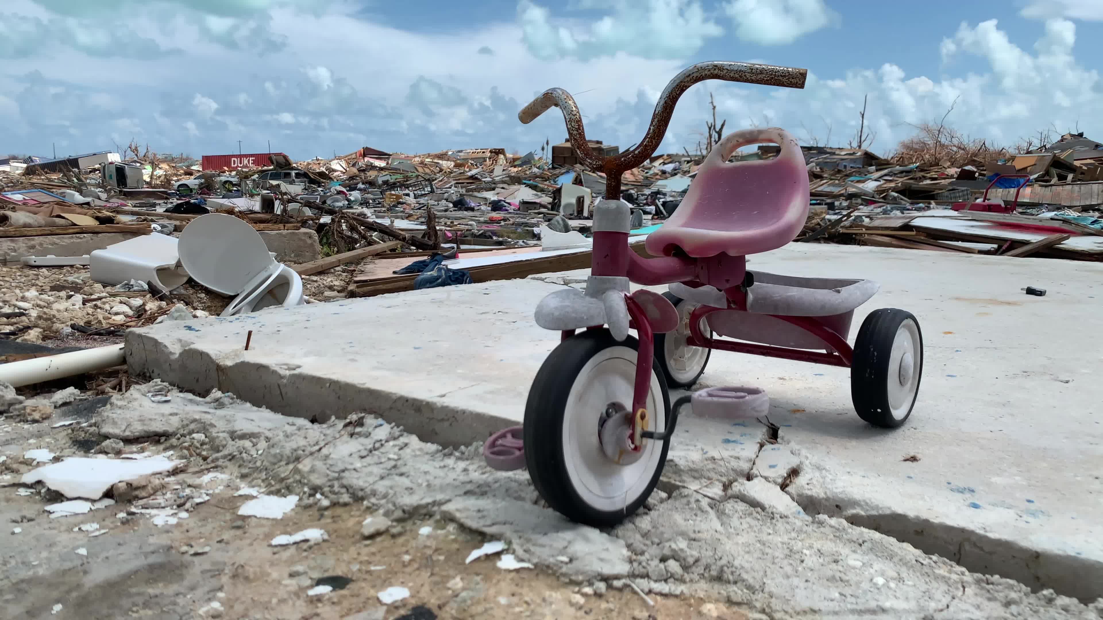 Hurricane Dorian Hits Bahamas