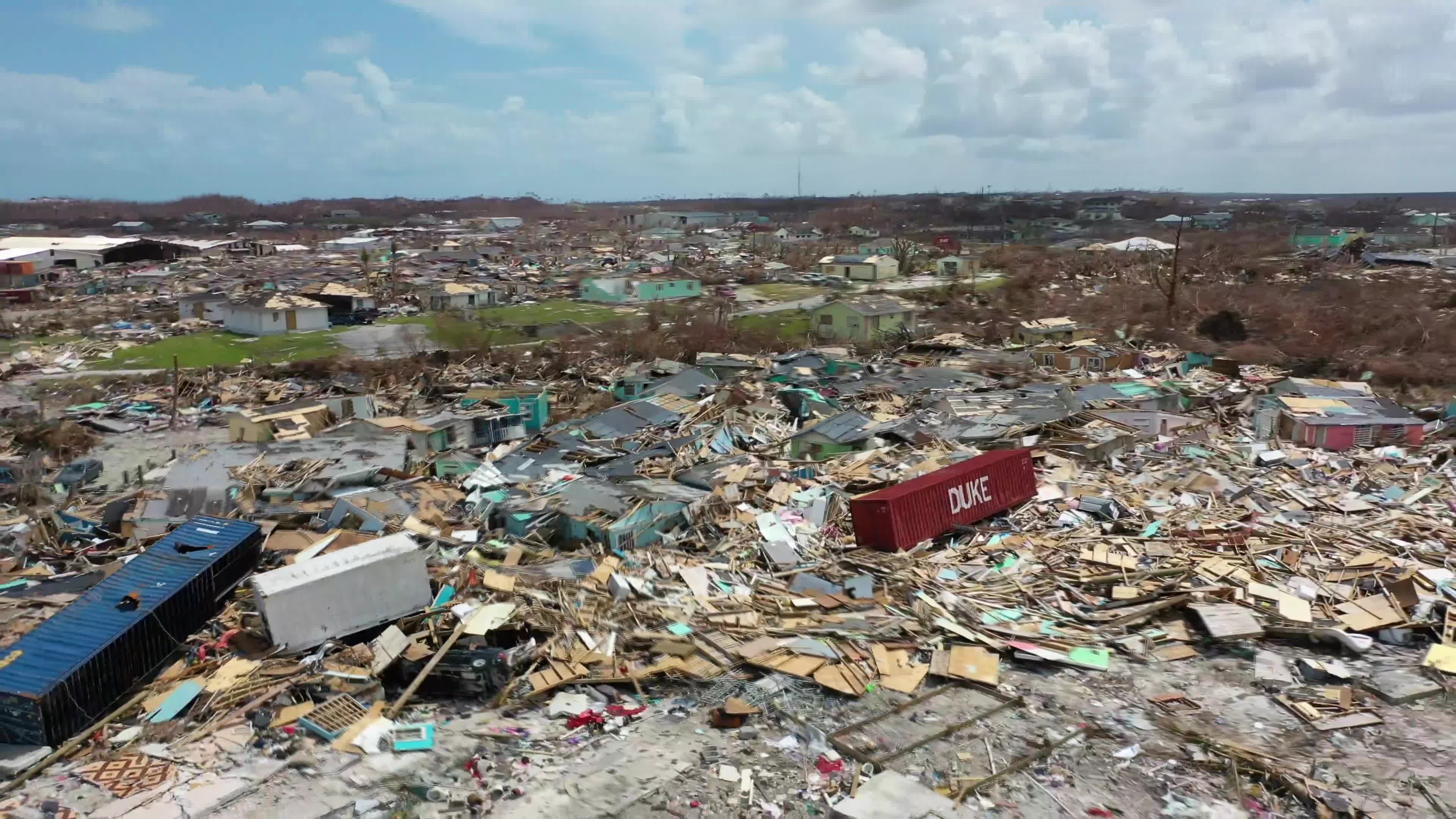 Hurricane Dorian Hits Bahamas