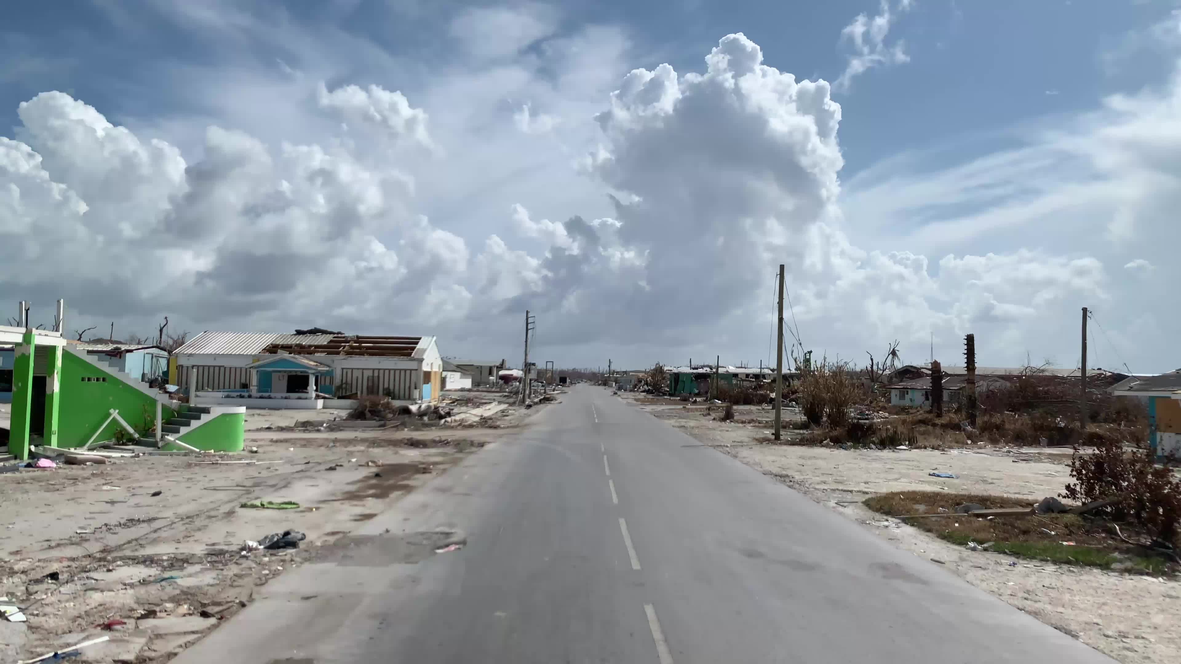 Hurricane Dorian Hits Bahamas
