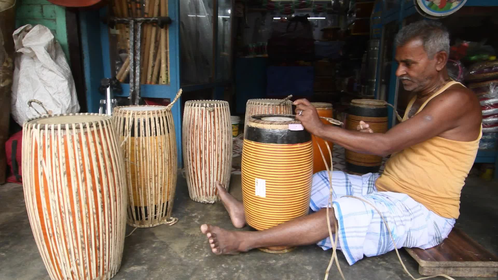 Traditional Dhol (Drum) Making In India