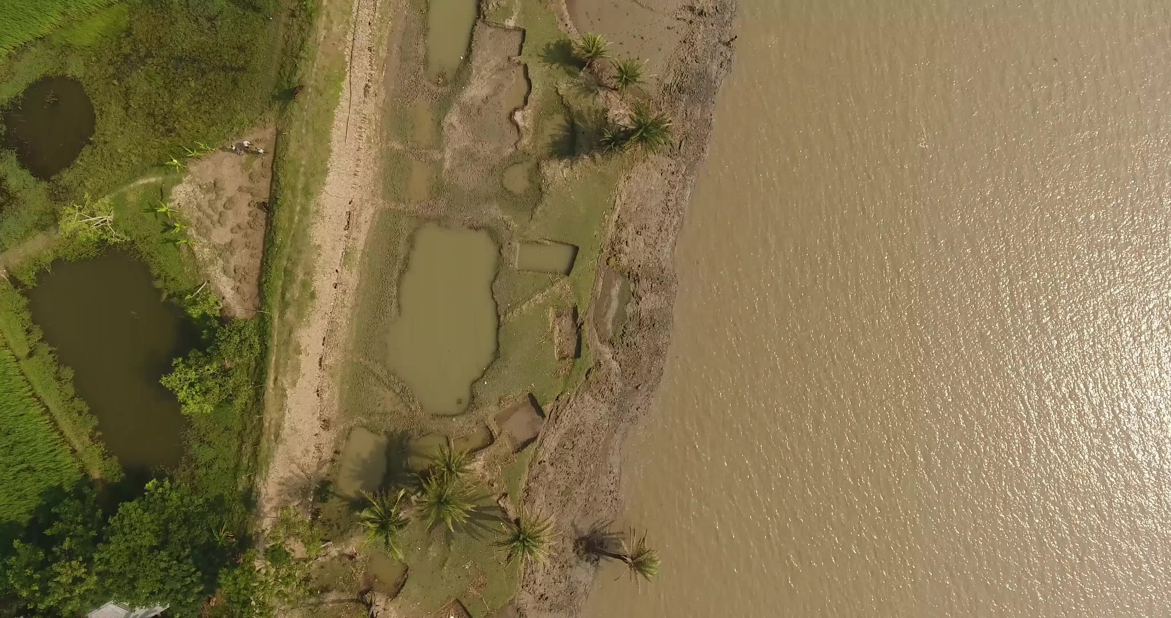 Environmental issue: The Ghoramara island