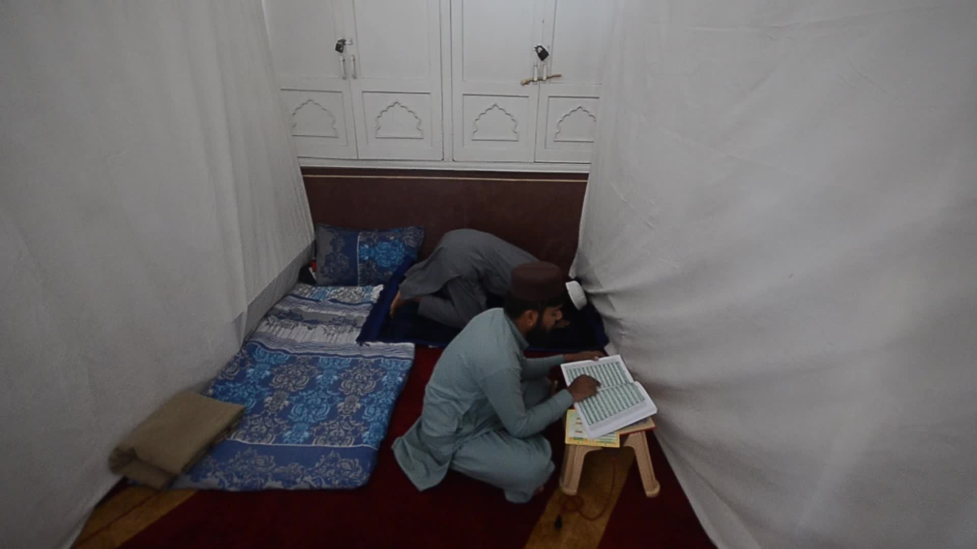 Muslims in Pakistan observe Itikaf during the fasting month of Ramadan 