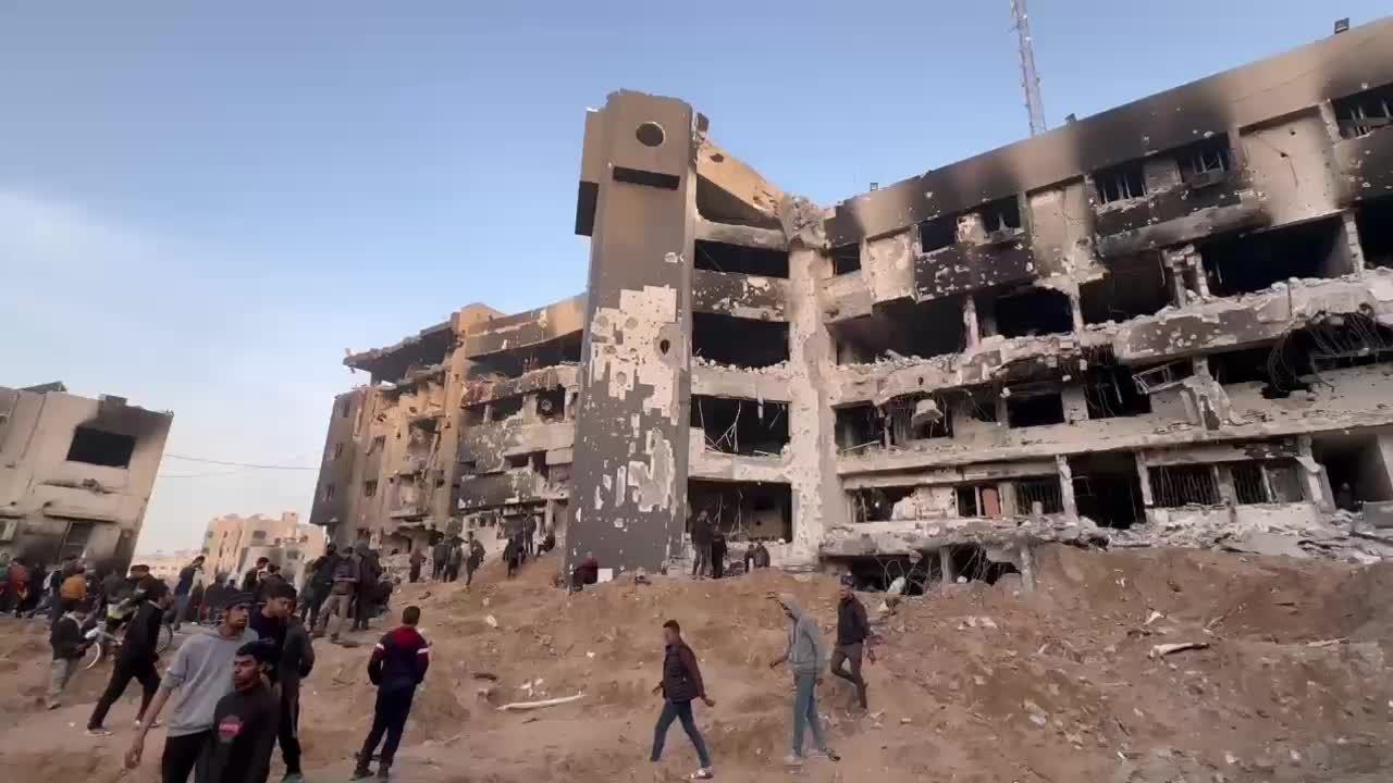 Israel's Destruction Of Gaza's al-Shifa Hospital