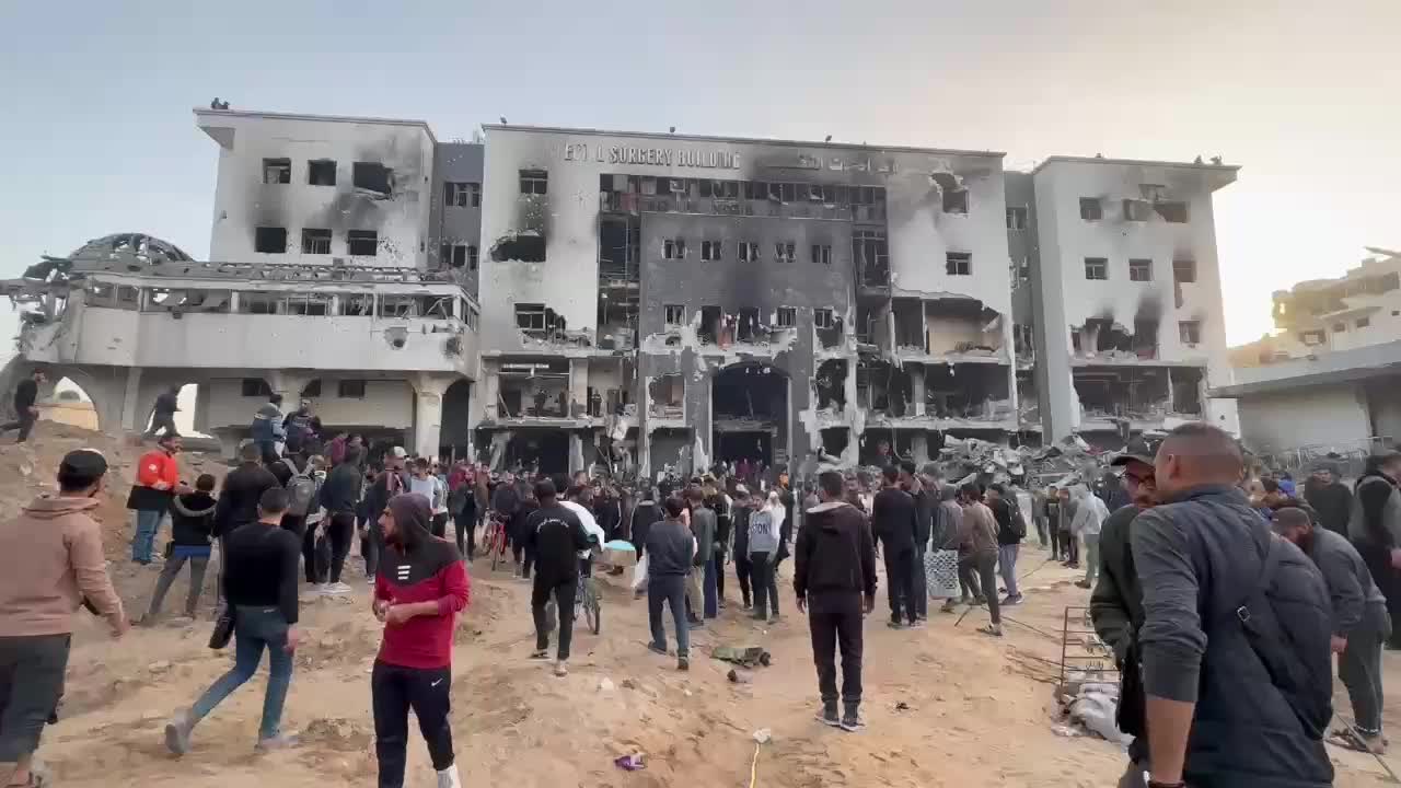 Israel's Destruction Of Gaza's al-Shifa Hospital