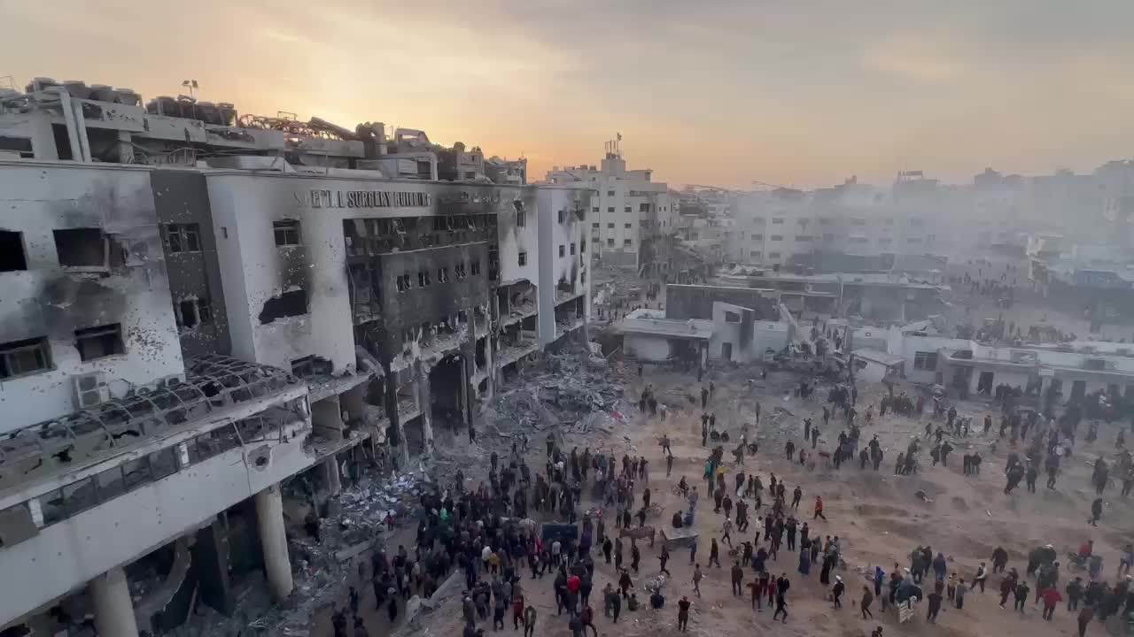 Israel's Destruction Of Gaza's al-Shifa Hospital