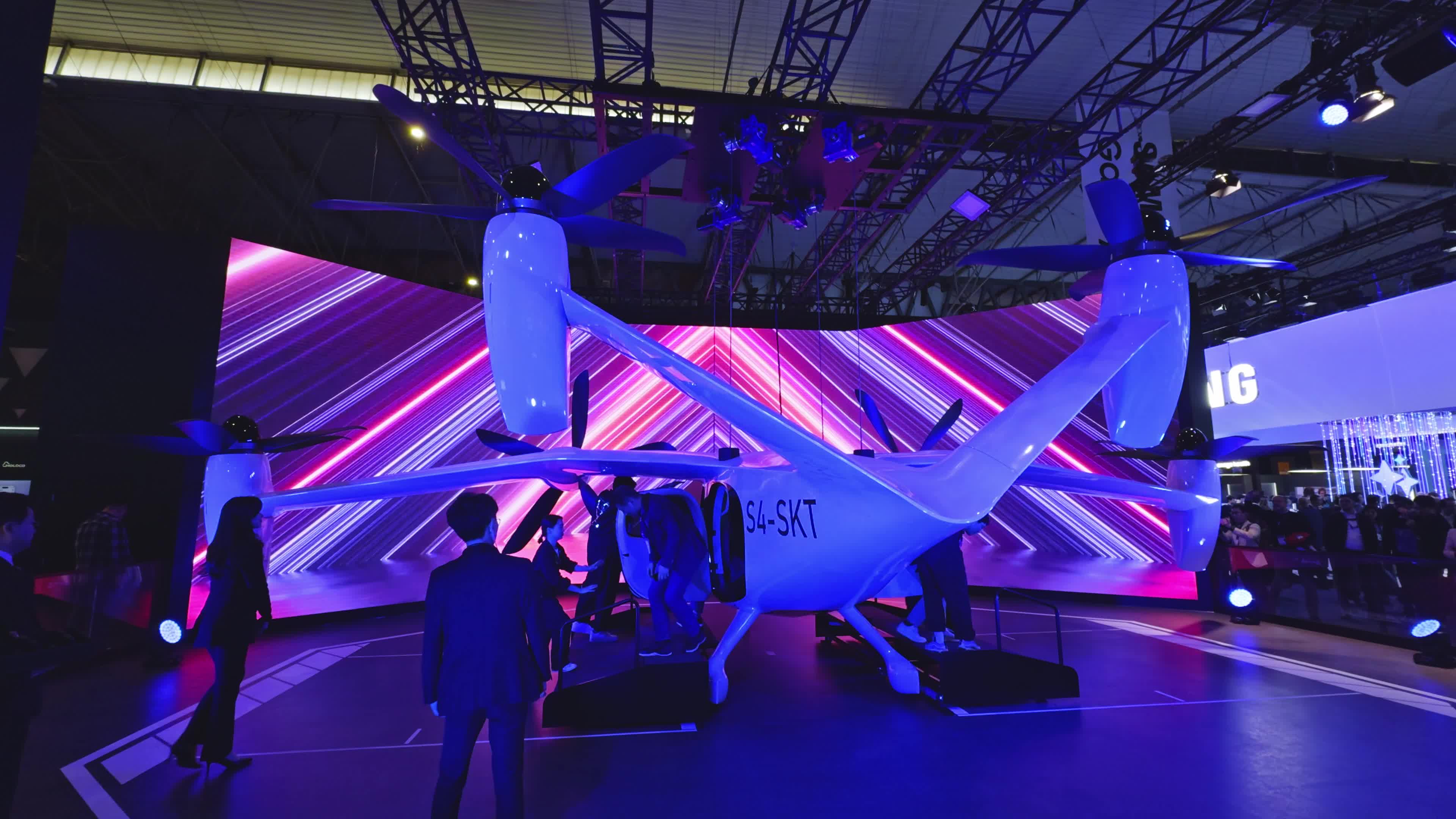 S4-SKT Passenger drone of South Korea Telecom
