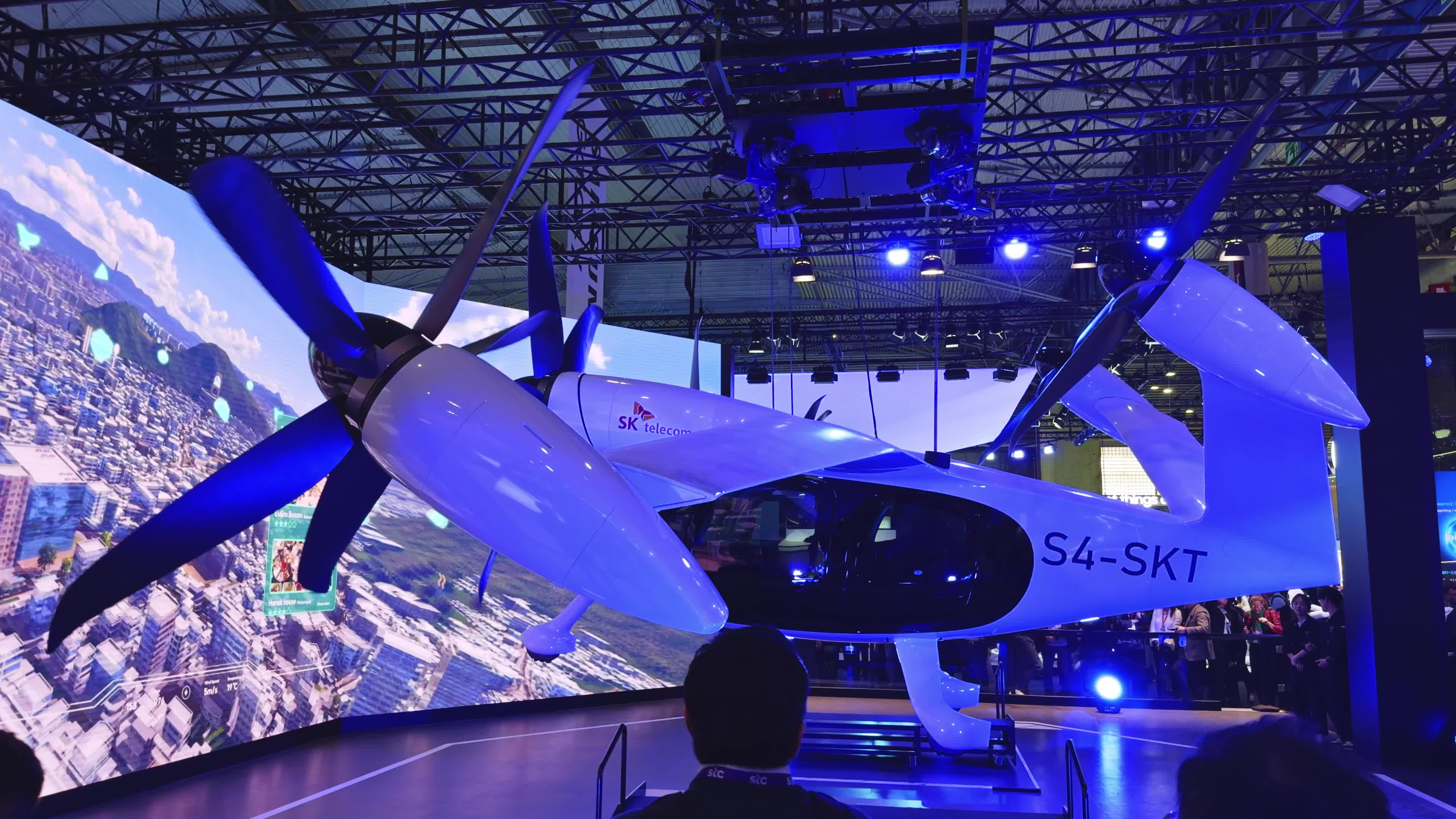 S4-SKT Passenger drone of South Korea Telecom