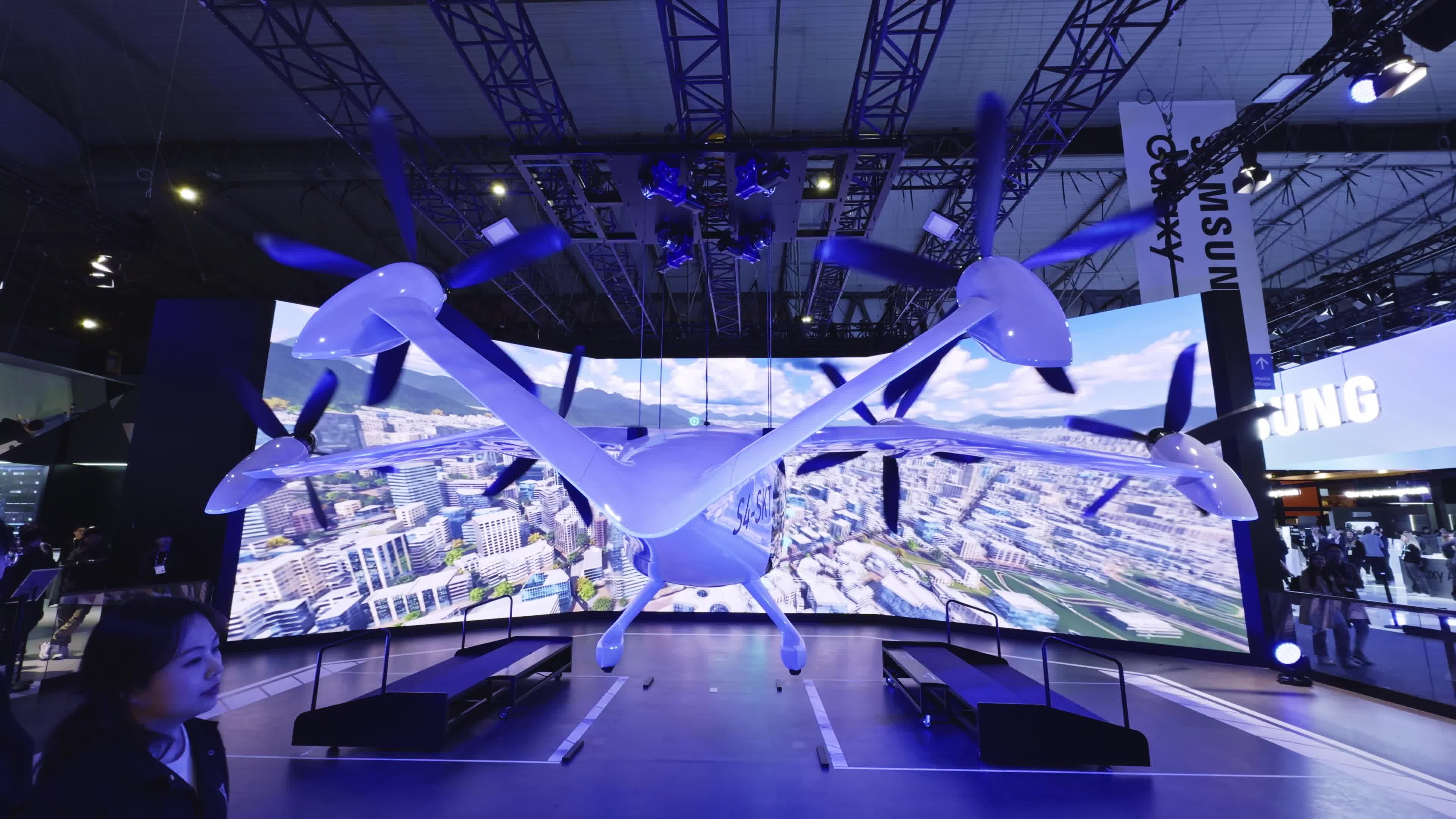 S4-SKT Passenger drone of South Korea Telecom