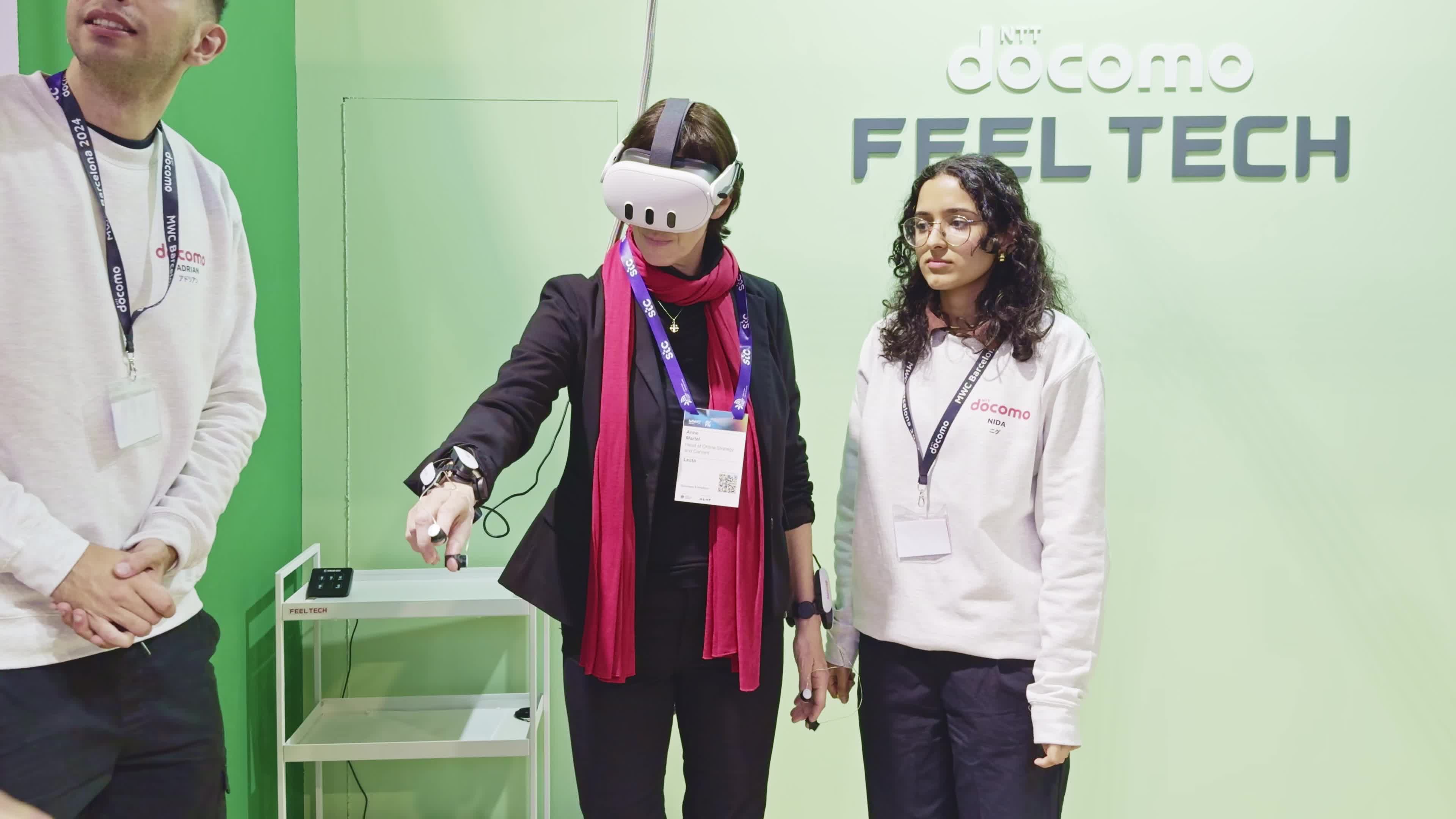 NTT Docomo FEEL TECH experience