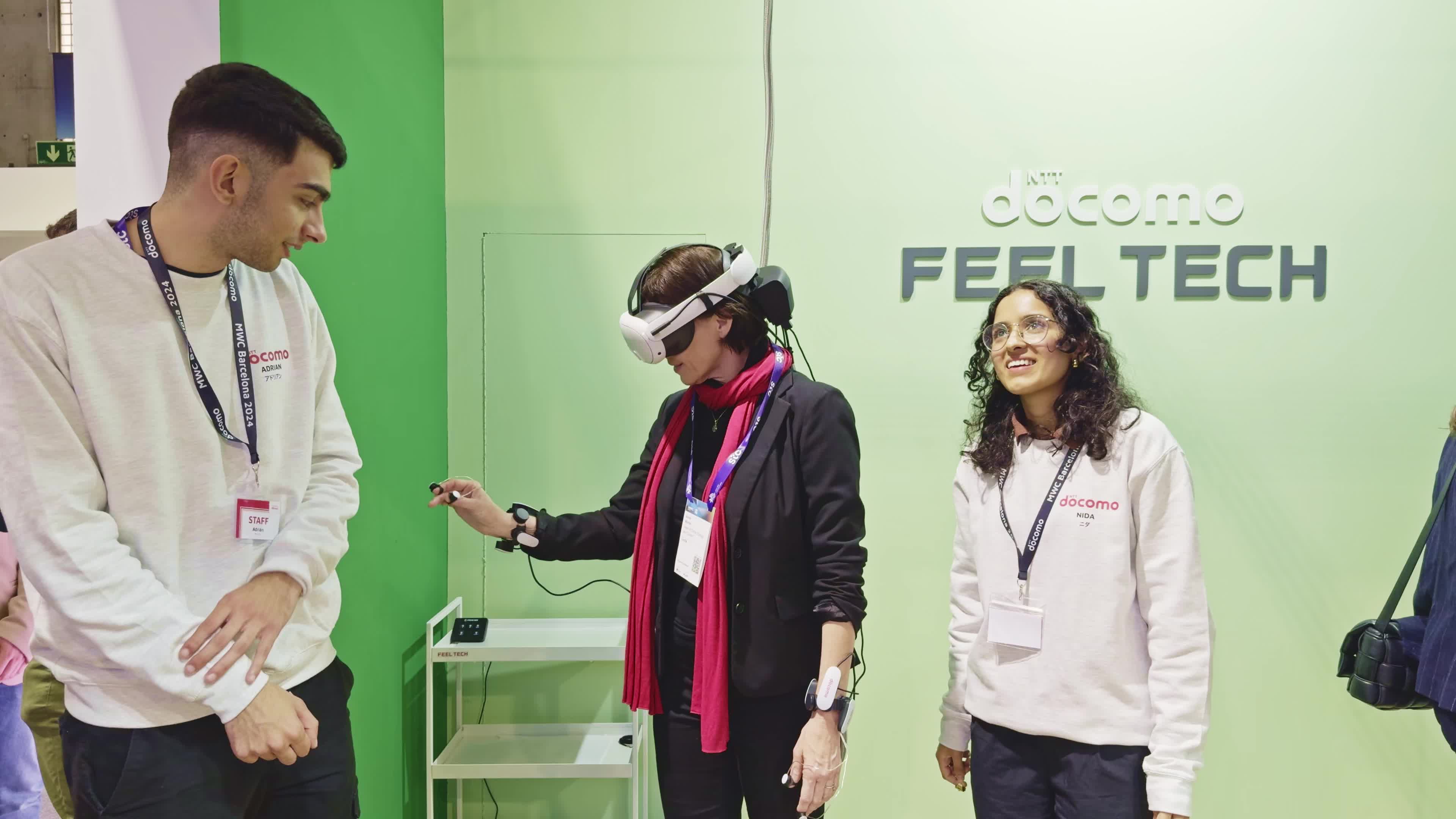 NTT Docomo FEEL TECH experience